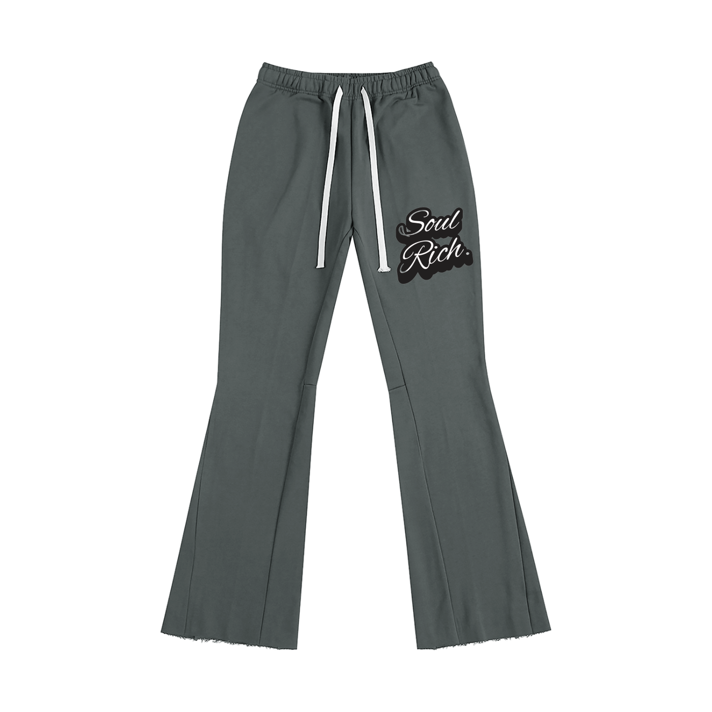 SOUL RICH LLC Luxury Flared Sweatpants (Limited Edition) 100% Premium Cotton