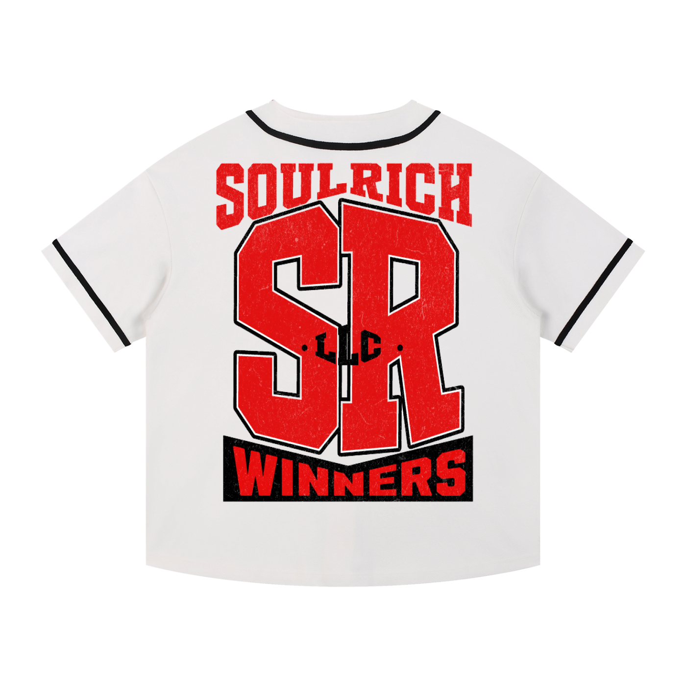 Soul Rich LLC Winners Baseball Jersey | Limited Edition Streetwear Drop
