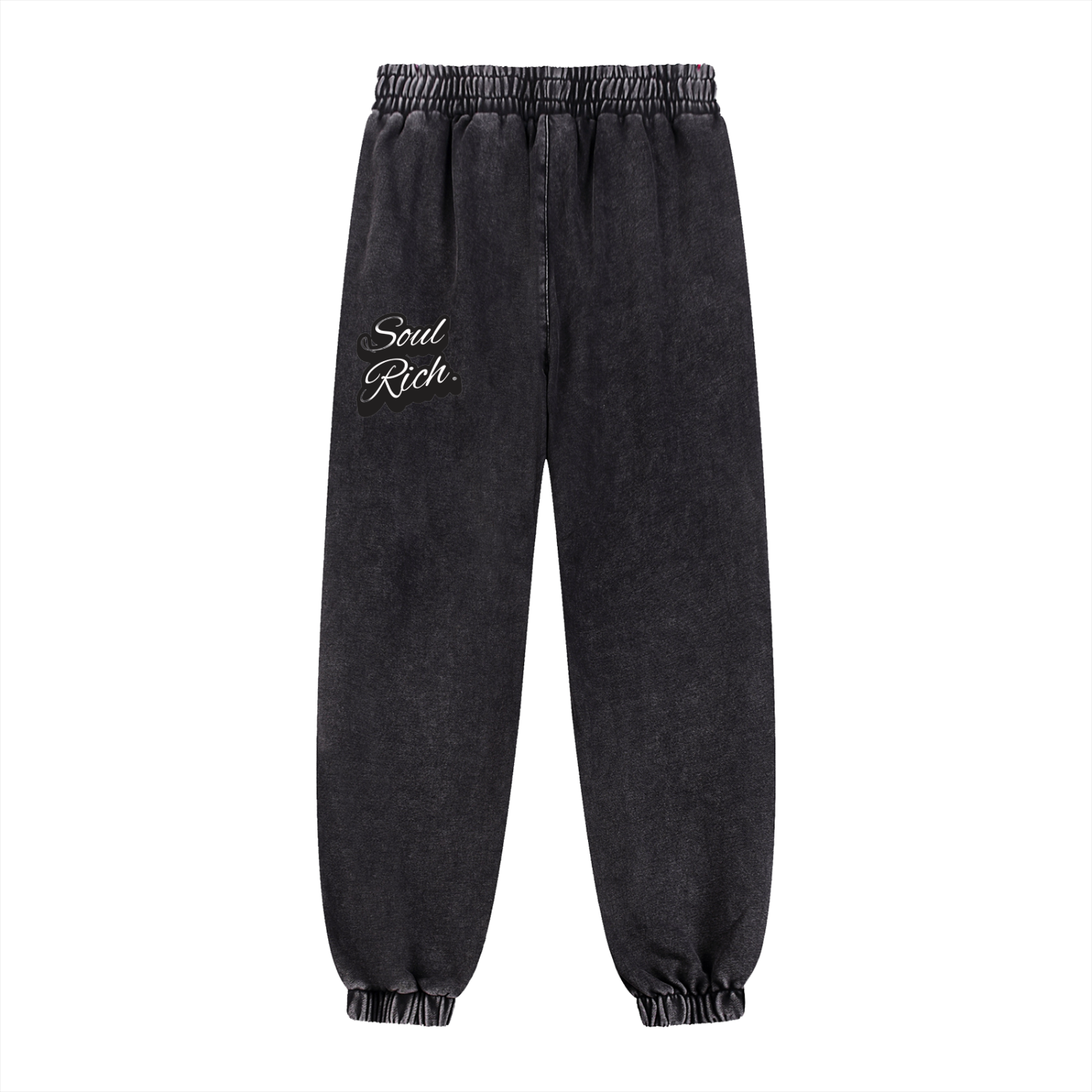 Soul Rich Snow Wash Heavyweight Jogger sweatpants – Hand-Frayed Edition (Limited Edition)