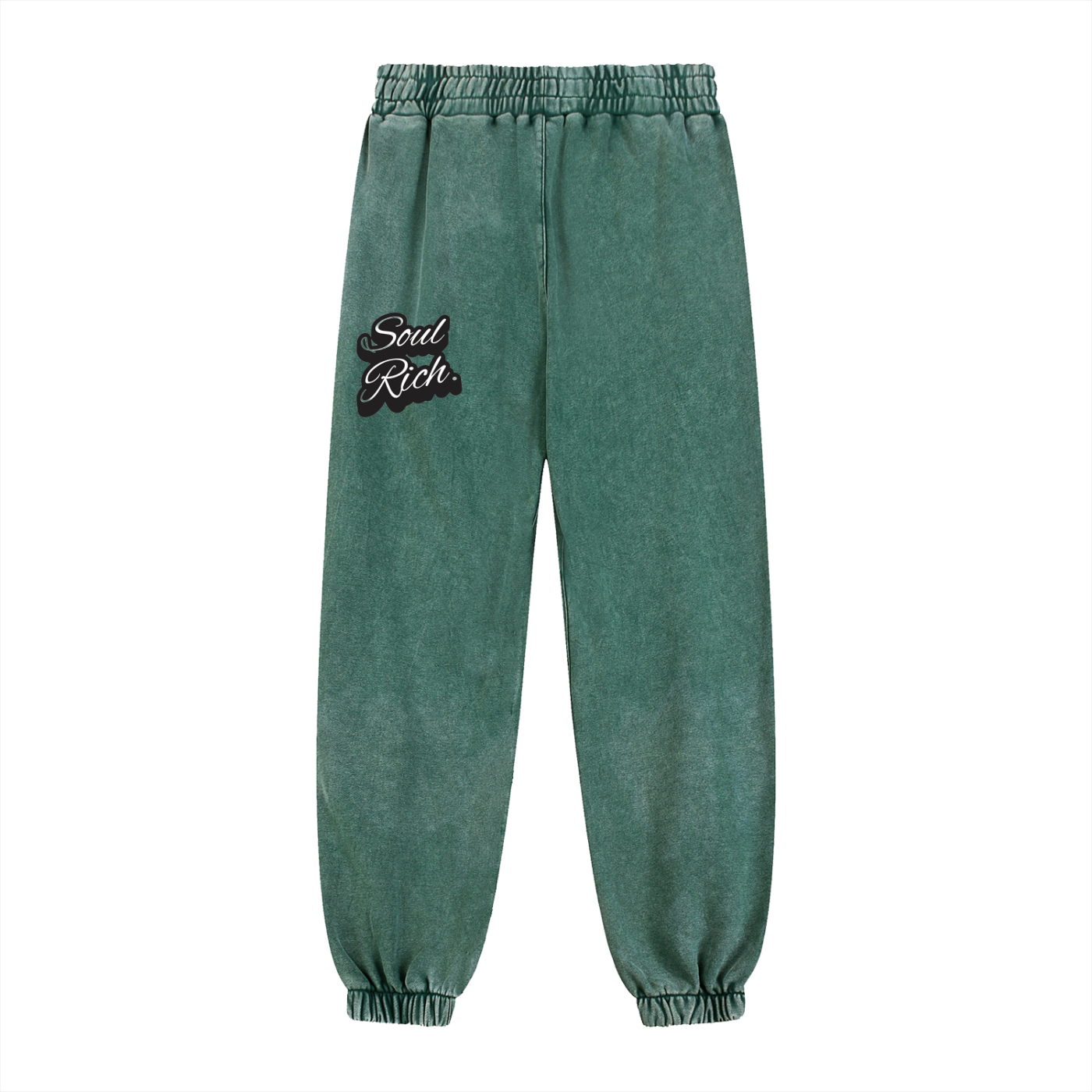Soul Rich Snow Wash Heavyweight Jogger sweatpants – Hand-Frayed Edition (Limited Edition)