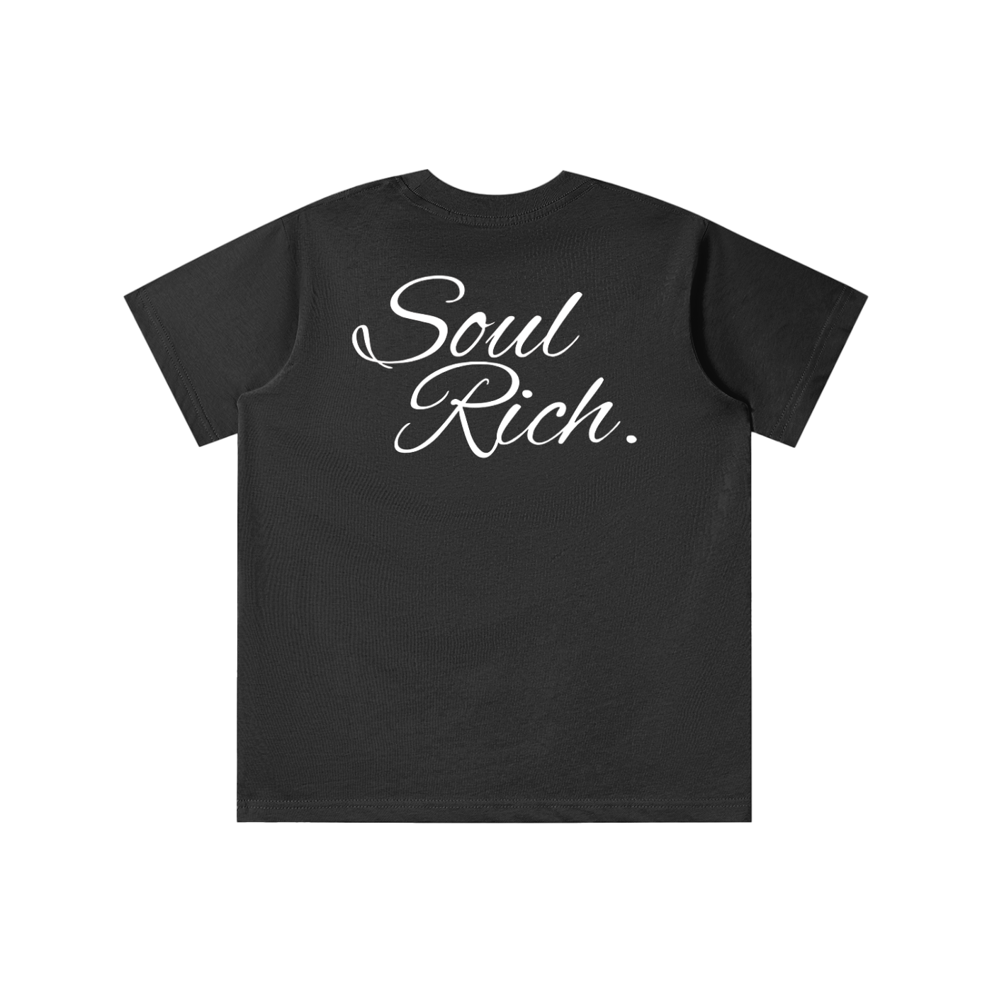 SOUL RICH “Essential Big Kids' T-Shirts” Sizes Starting at 7-8 Kids To Adult Medium (CheckSizeChartPhoto)