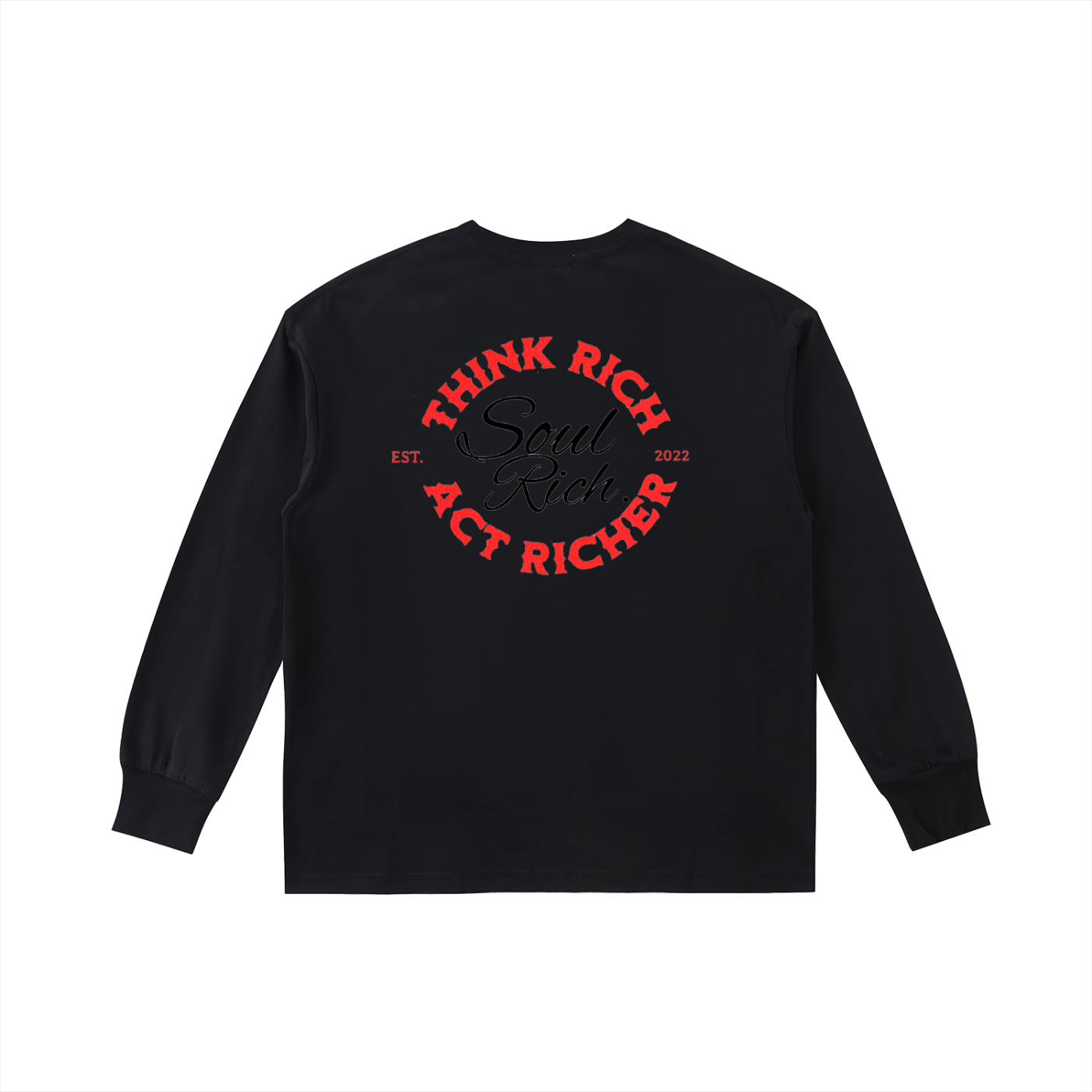 Kids Soul Rich LLC Sport Club Quick-Dry Cotton Long-Sleeve Luxury Tee (Limited Edition) 100% Premium Cotton