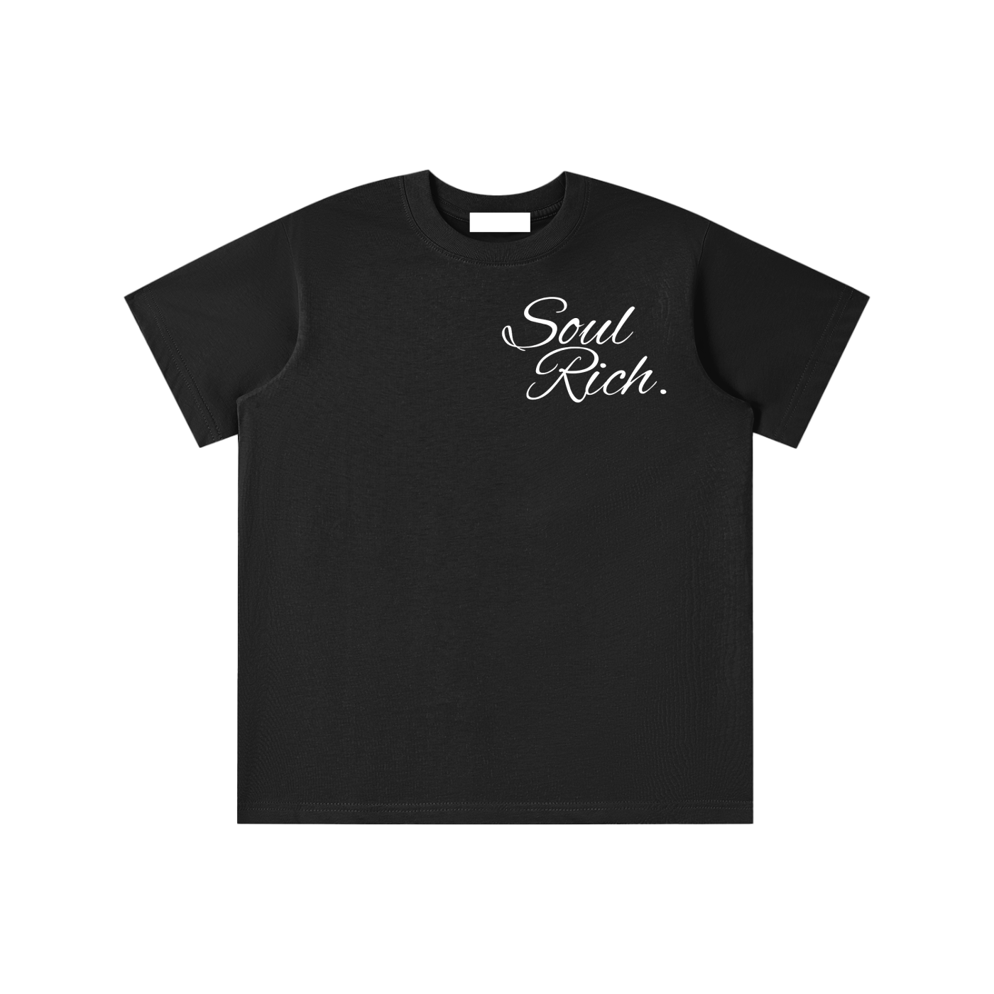 SOUL RICH “Essential Big Kids' T-Shirts” Sizes Starting at 7-8 Kids To Adult Medium (CheckSizeChartPhoto)