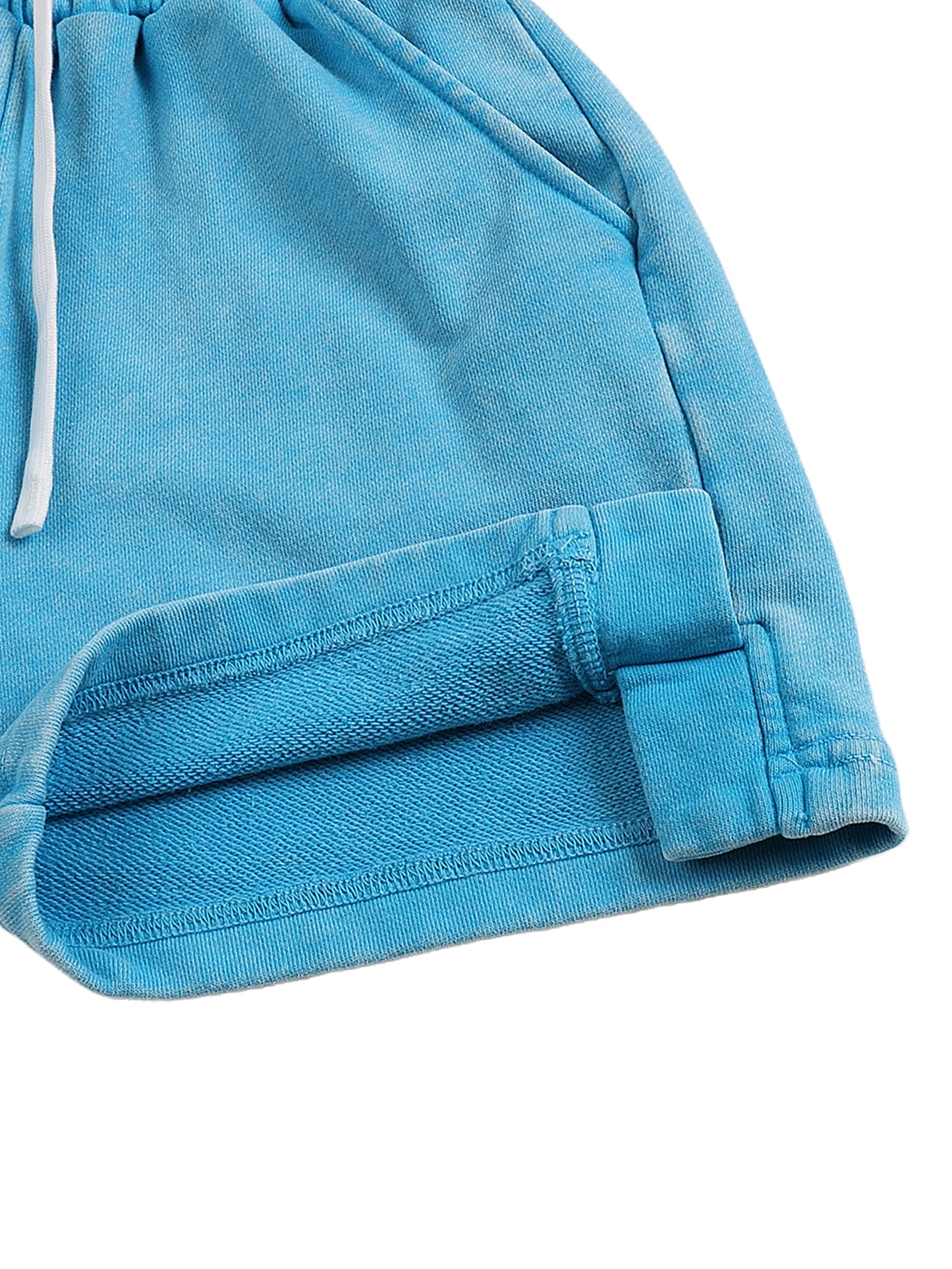 SOUL RICH Snow Washed Kids' Shorts 100% premium cotton