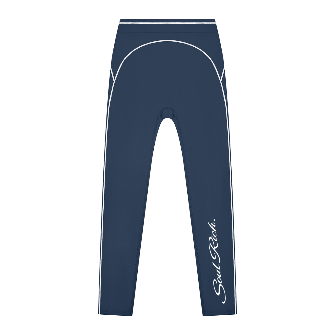 SOUL RICH Women's High Rise Topstitching Leggings