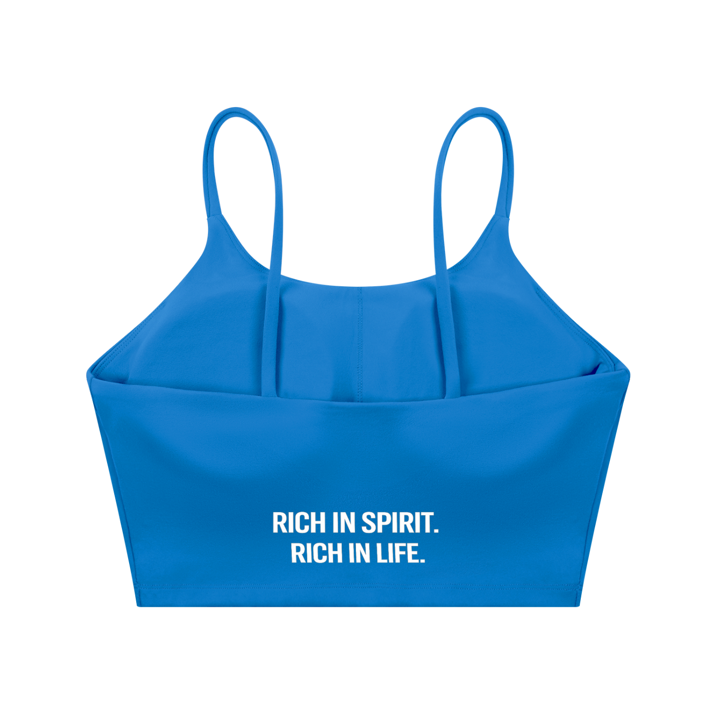 Womens Soul Rich "Rich In Spirit, Rich In Life" Sports Bra