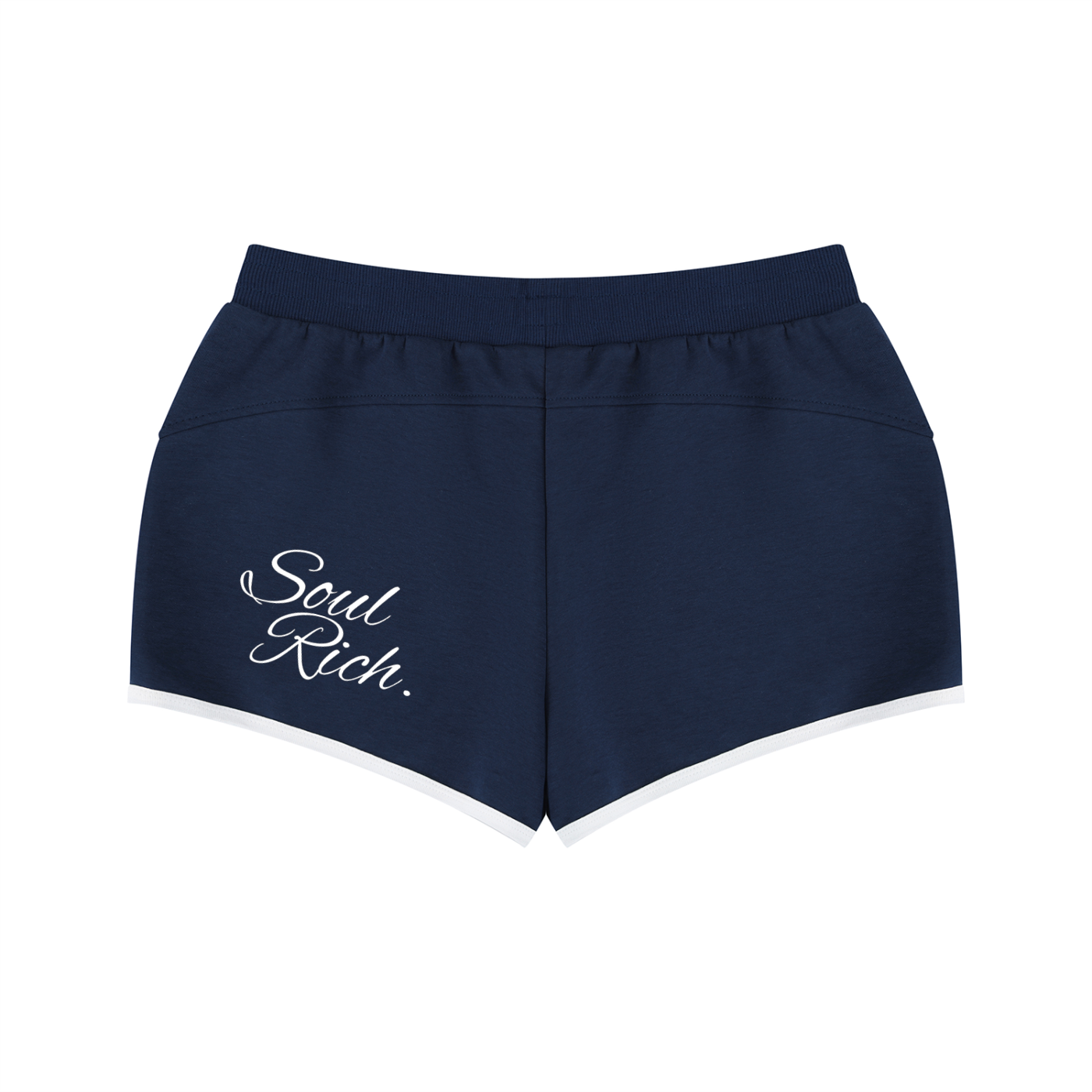 SOUL RICH Women's Retro Contrast Binding Shorts