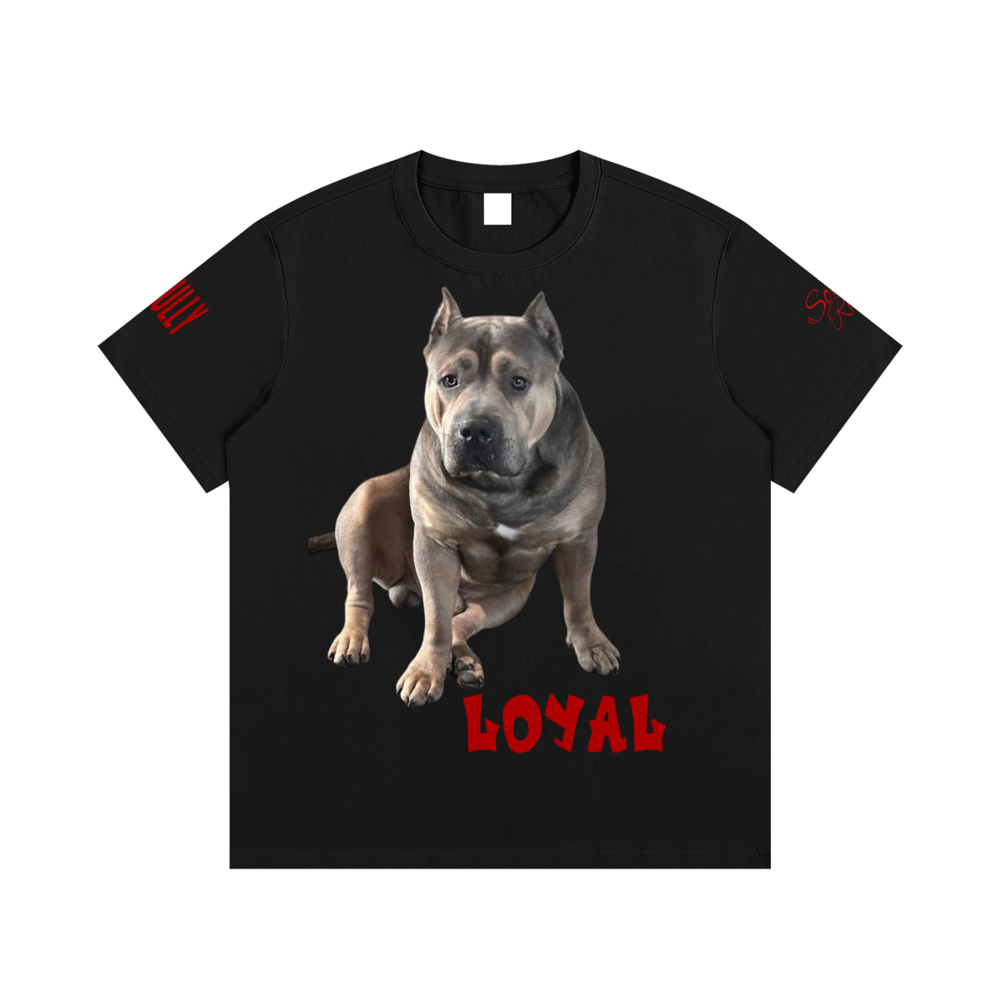 SOUL RICH Loyal Built Different Essential Cotton T-Shirt Limited Edition