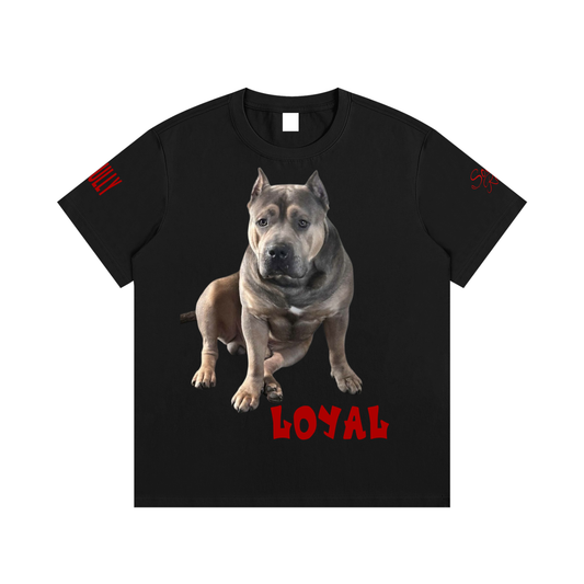 SOUL RICH Loyal Built Different Essential Cotton T-Shirt Limited Edition