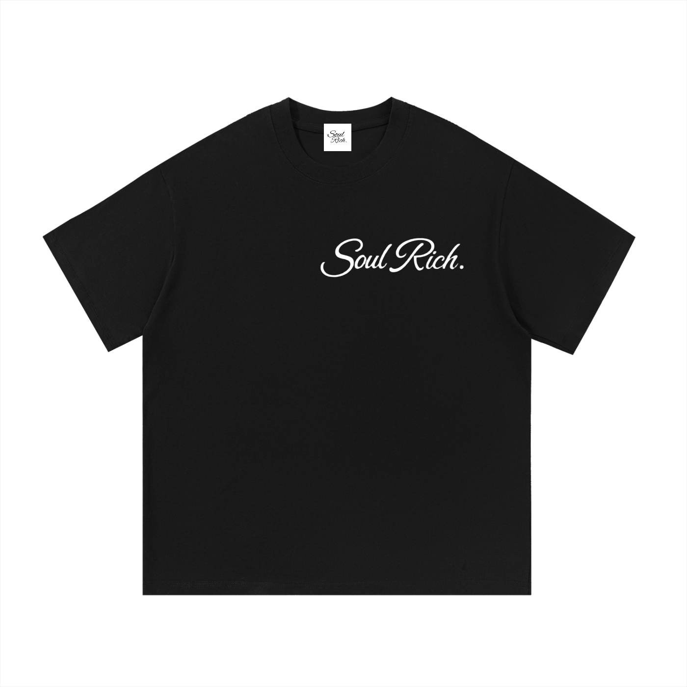 SOUL RICH Essential Cotton T-Shirts 100% Premium Cotton