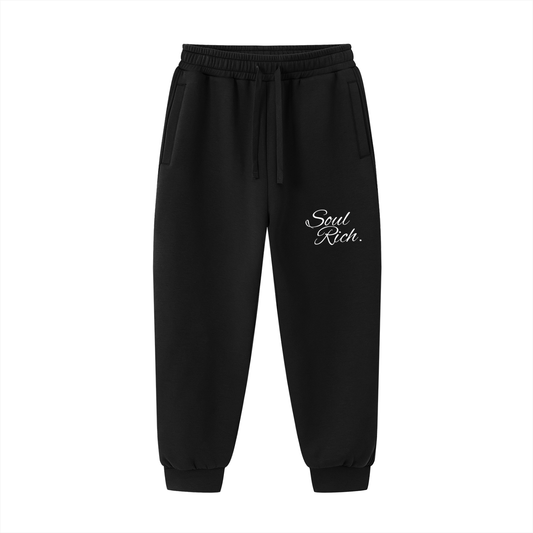 SOUL RICH Unisex Essential Drawstring Jogged Sweatpants