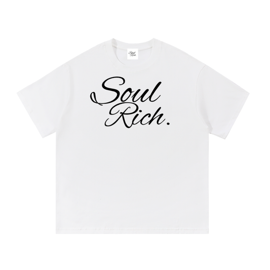 SOUL RICH Essential Cotton T-Shirt