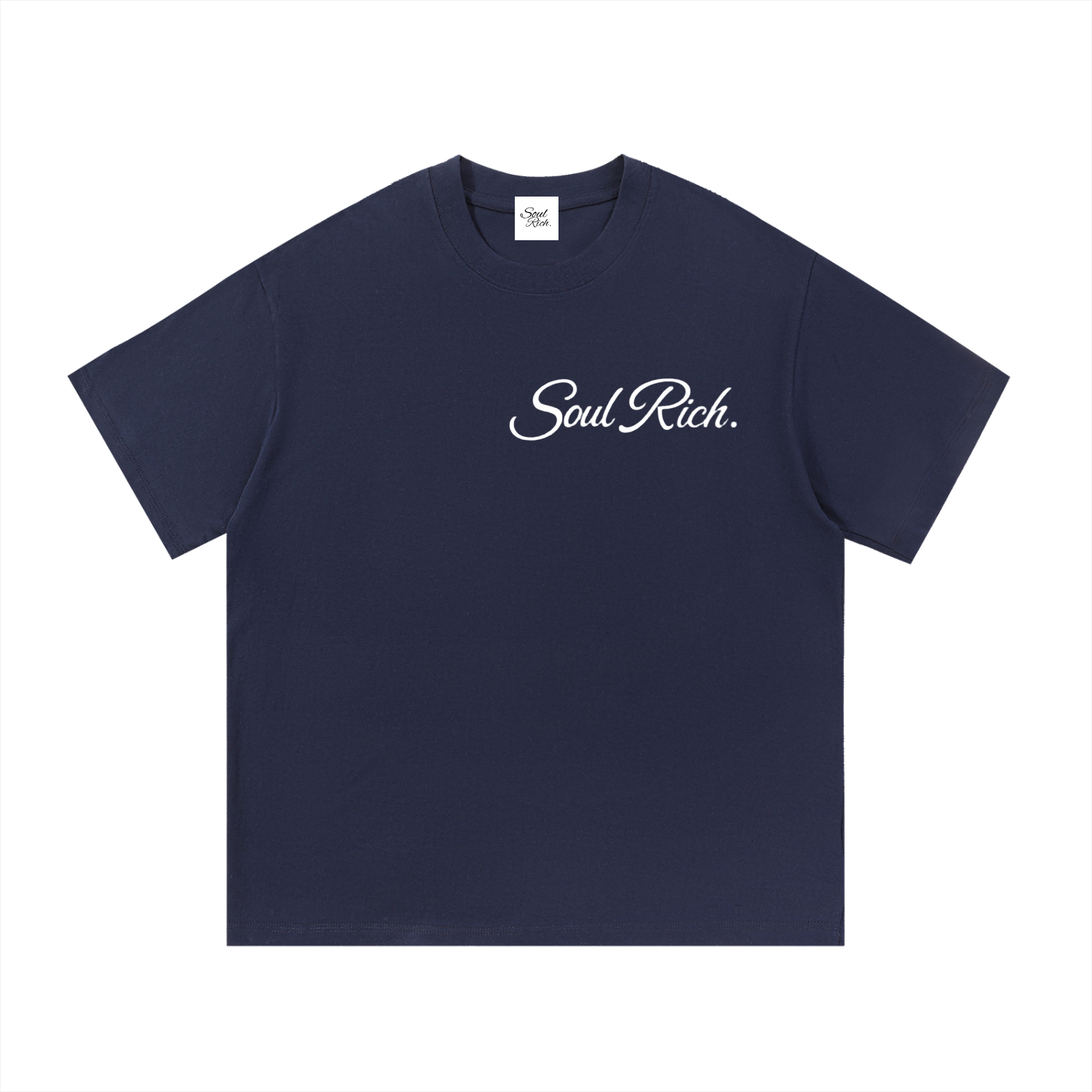 SOUL RICH Essential Cotton T-Shirts 100% Premium Cotton