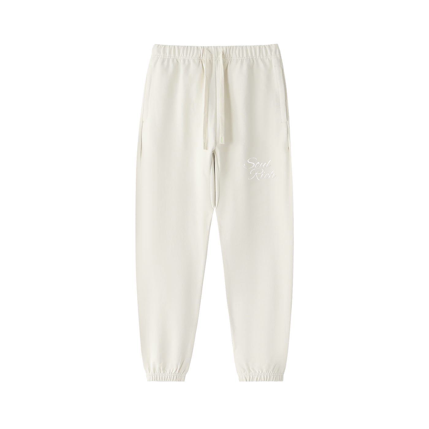 SOUL RICH Essential Heavyweight 100% Premium Cotton Sweatpants
