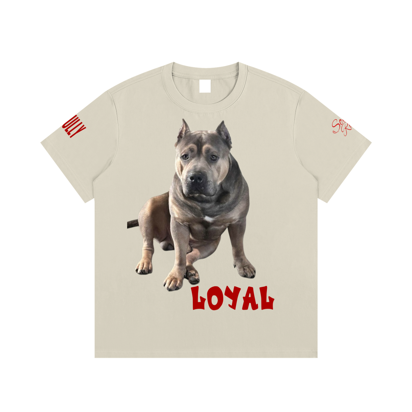 SOUL RICH Loyal Built Different Essential Cotton T-Shirt Limited Edition