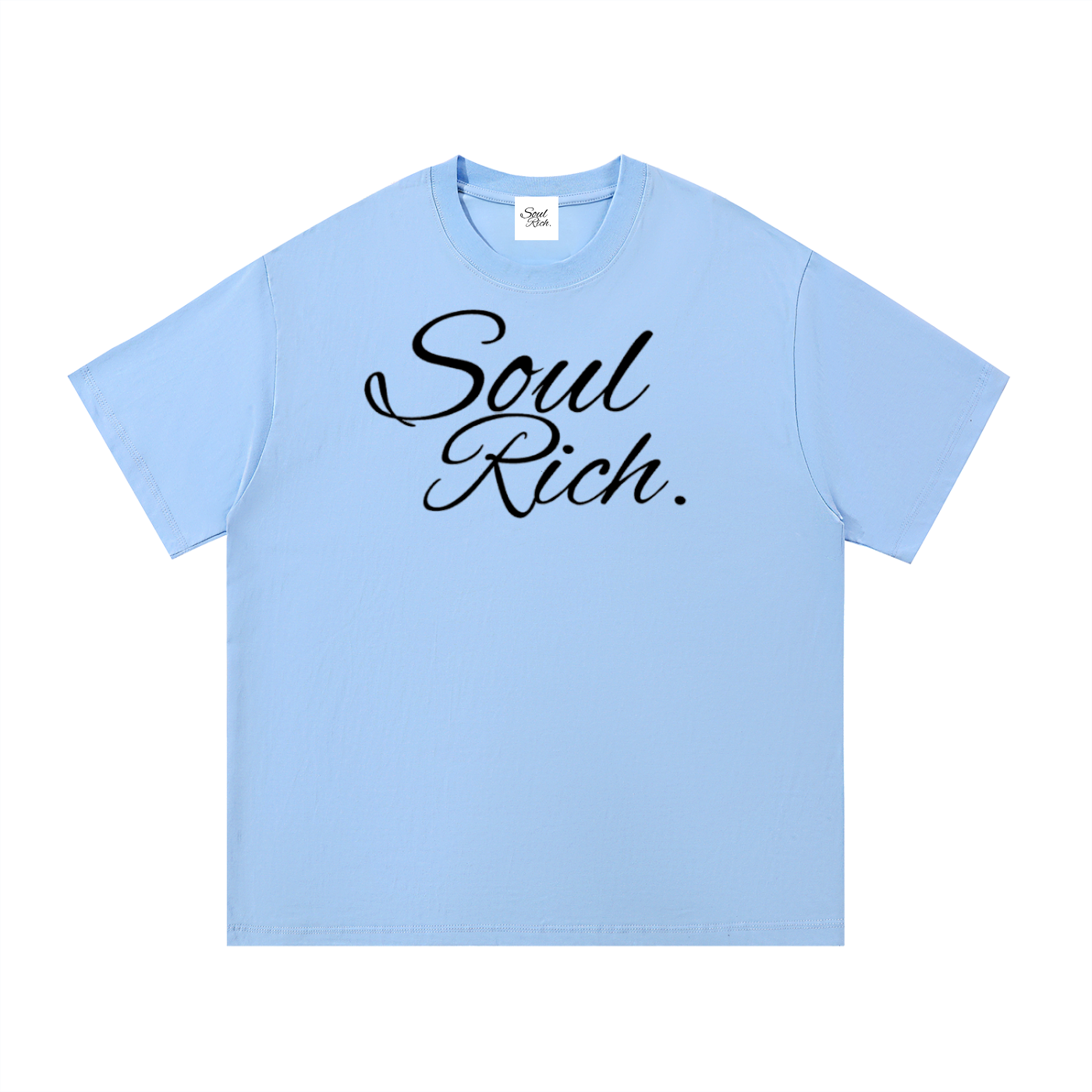 SOUL RICH Essential Cotton T-Shirt