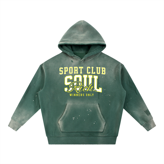 SOUL RICH “Vintage Washed Hoodie” Limited Edition