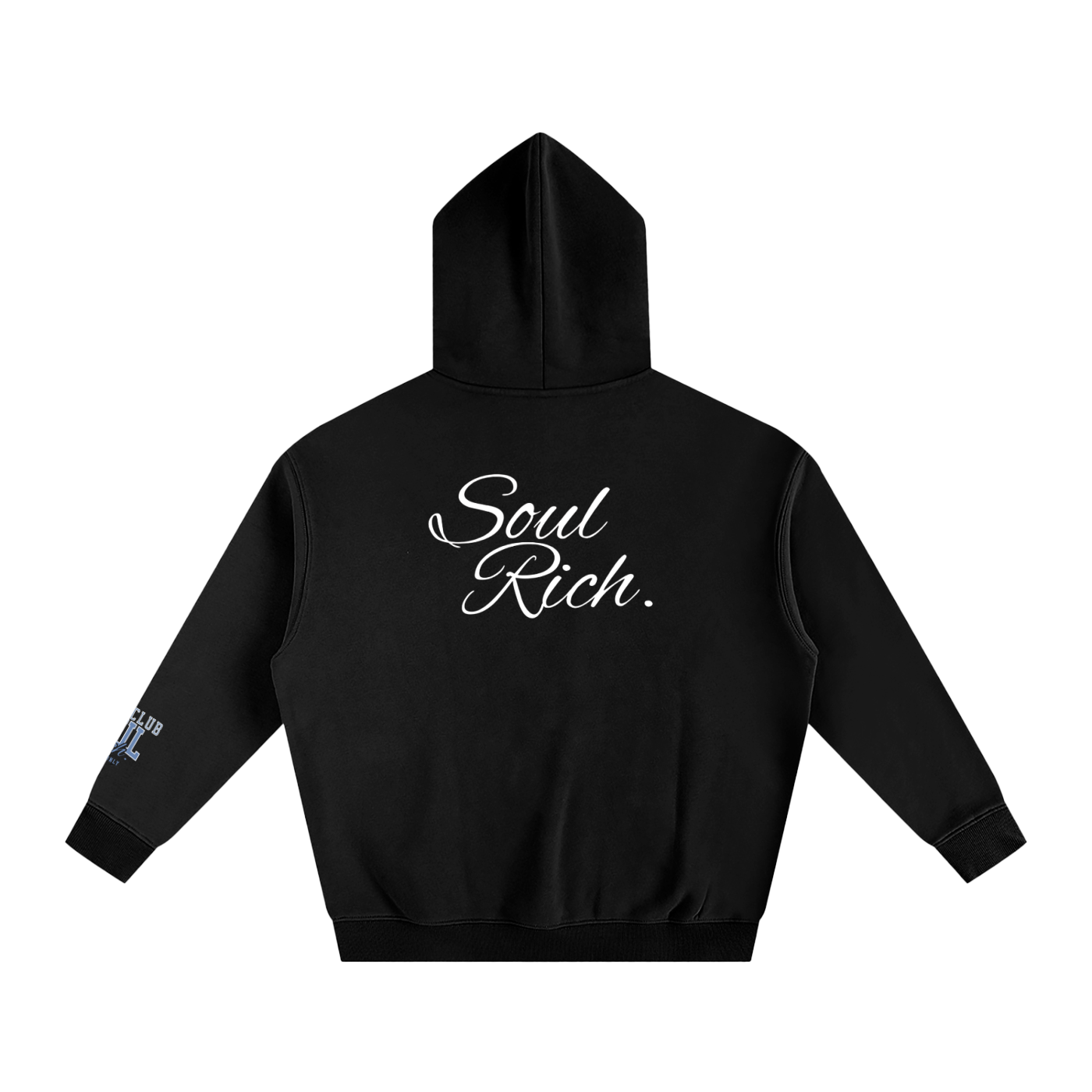 SOUL RICH Oversize Fleeced Hoodie Limited Edition