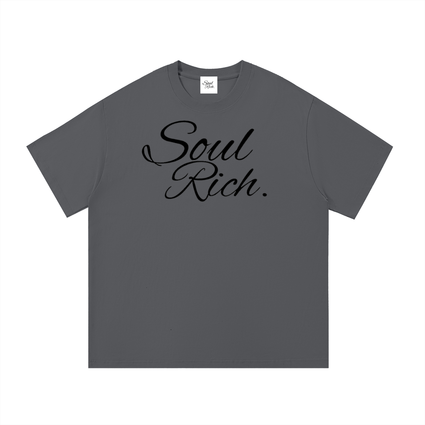 SOUL RICH Essential Cotton T-Shirt