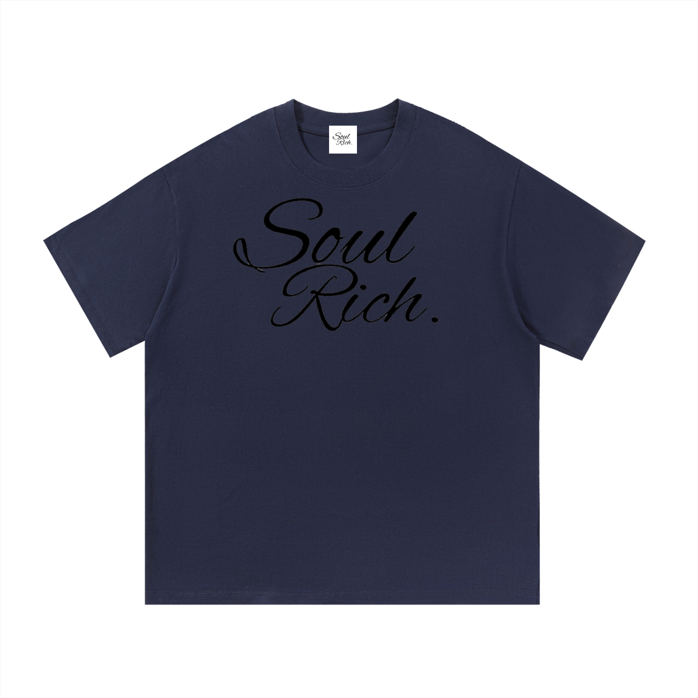 SOUL RICH Essential Cotton T-Shirt