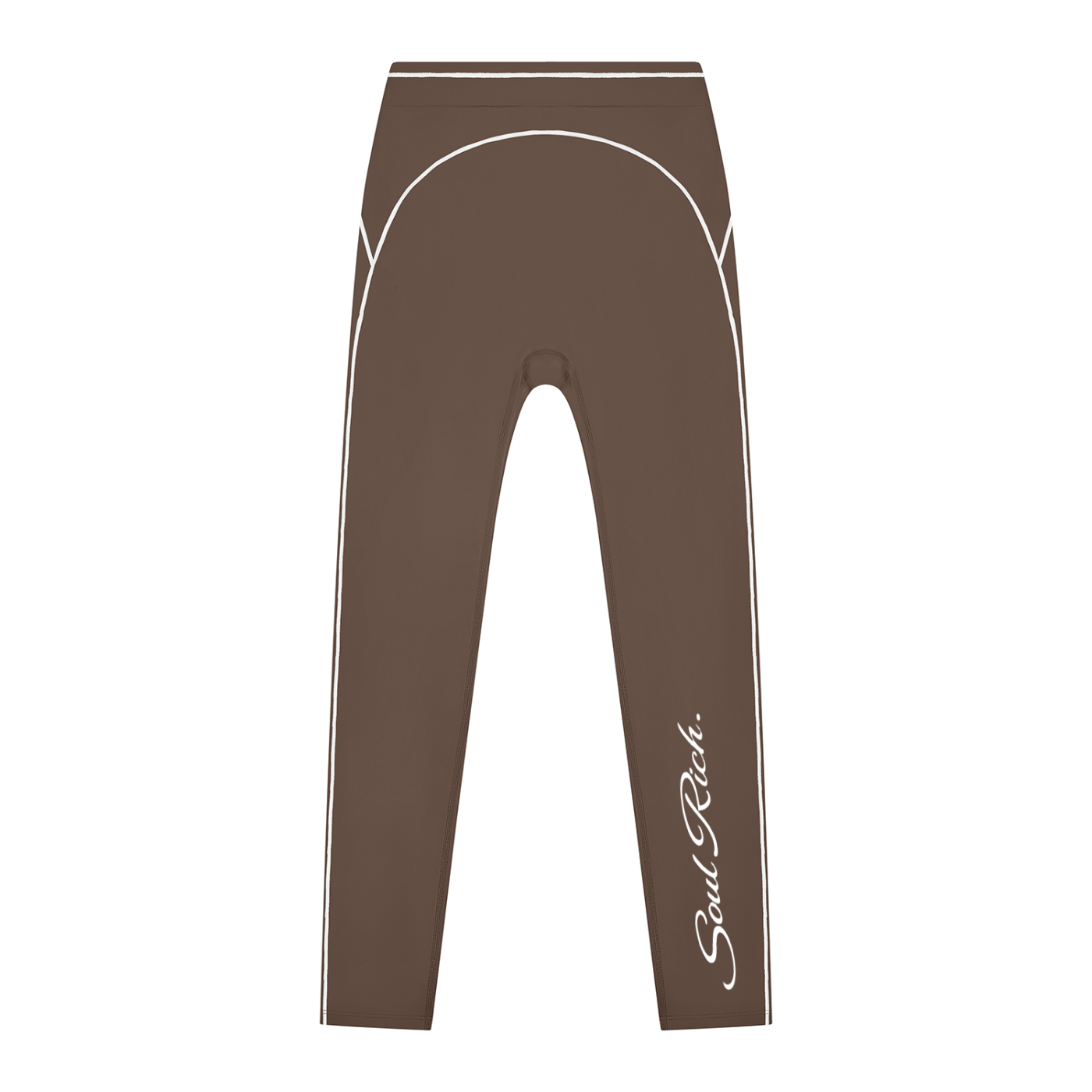 SOUL RICH Women's High Rise Topstitching Leggings