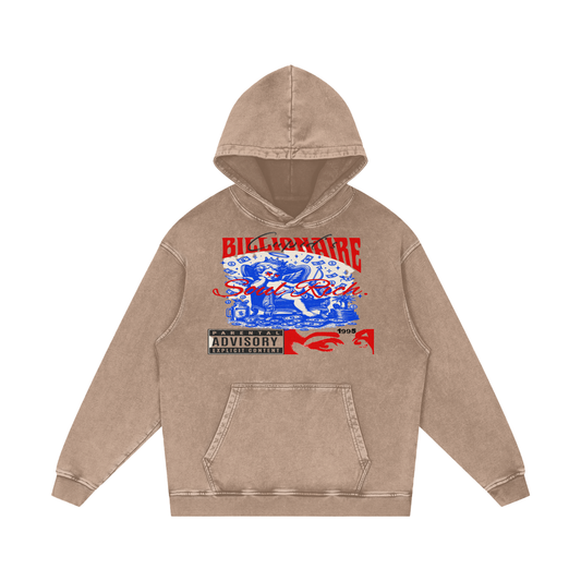 SOUL RICH “CUPID’S BILLIONAIRE” 1995 Snow Washed Loose Cotton Hoodie” (Limited Edition)