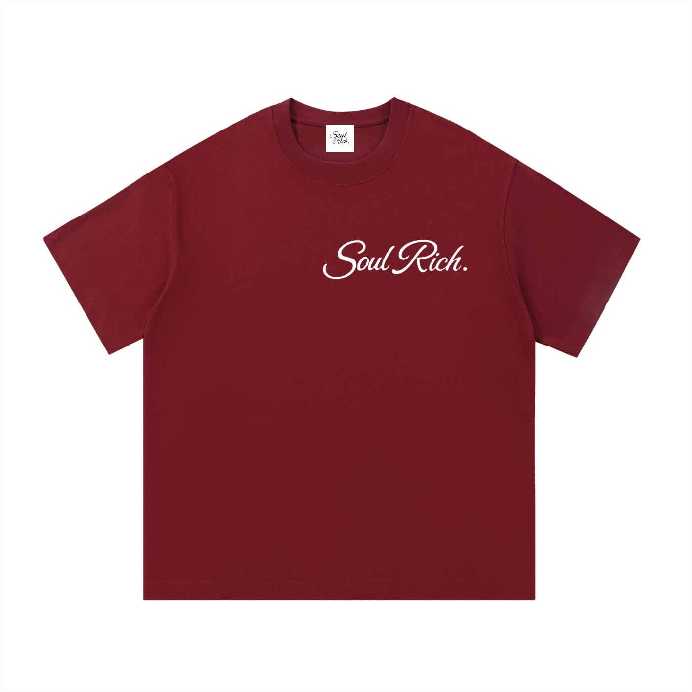 SOUL RICH Essential Cotton T-Shirts 100% Premium Cotton