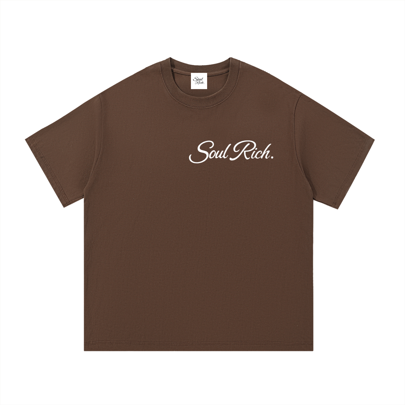 SOUL RICH Essential Cotton T-Shirts 100% Premium Cotton