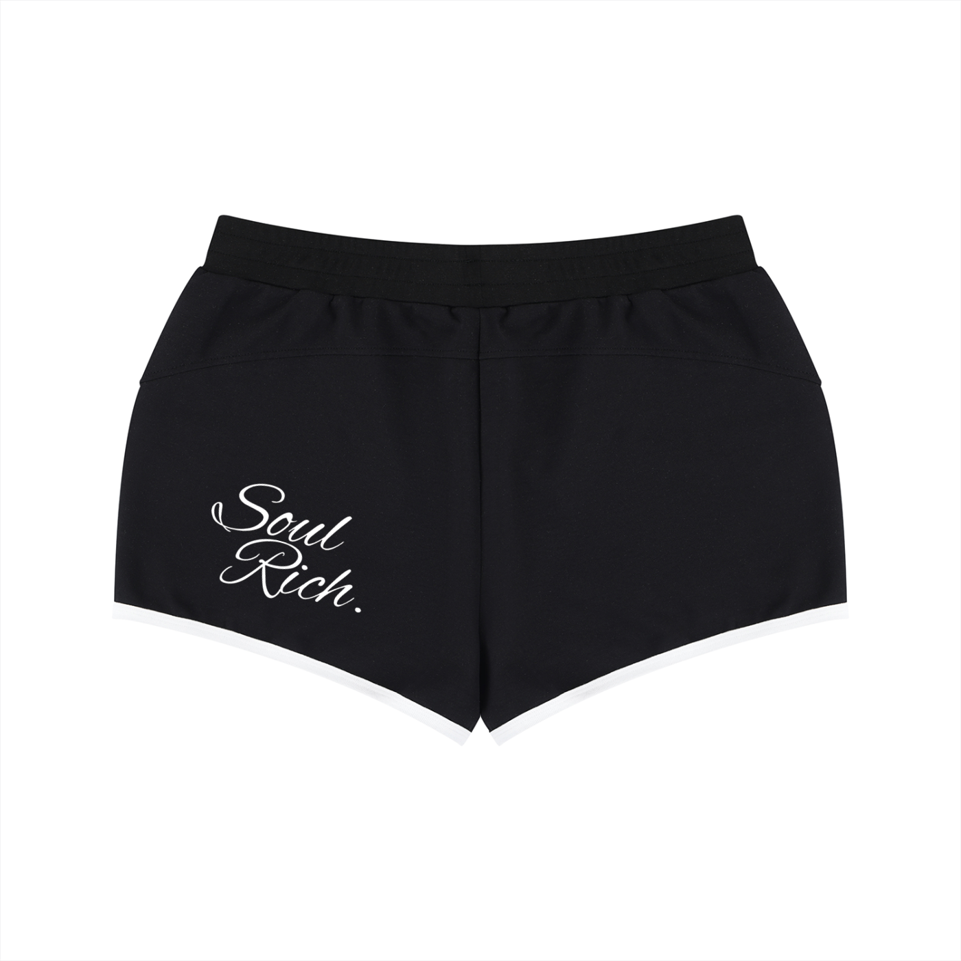 SOUL RICH Women's Retro Contrast Binding Shorts