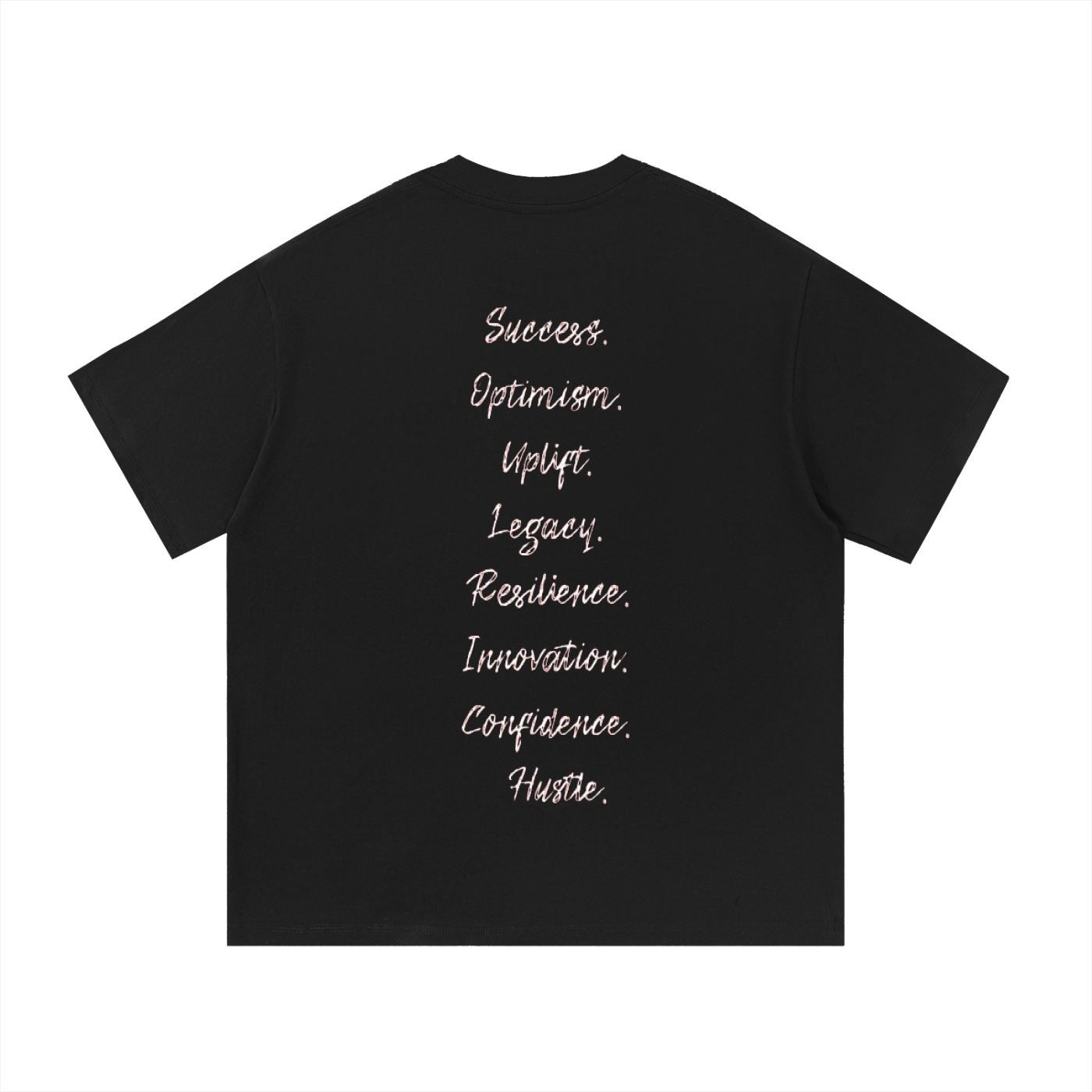 SOUL RICH Acronym Essential Cotton T-Shirt - Premium 100% Cotton Unisex Tee