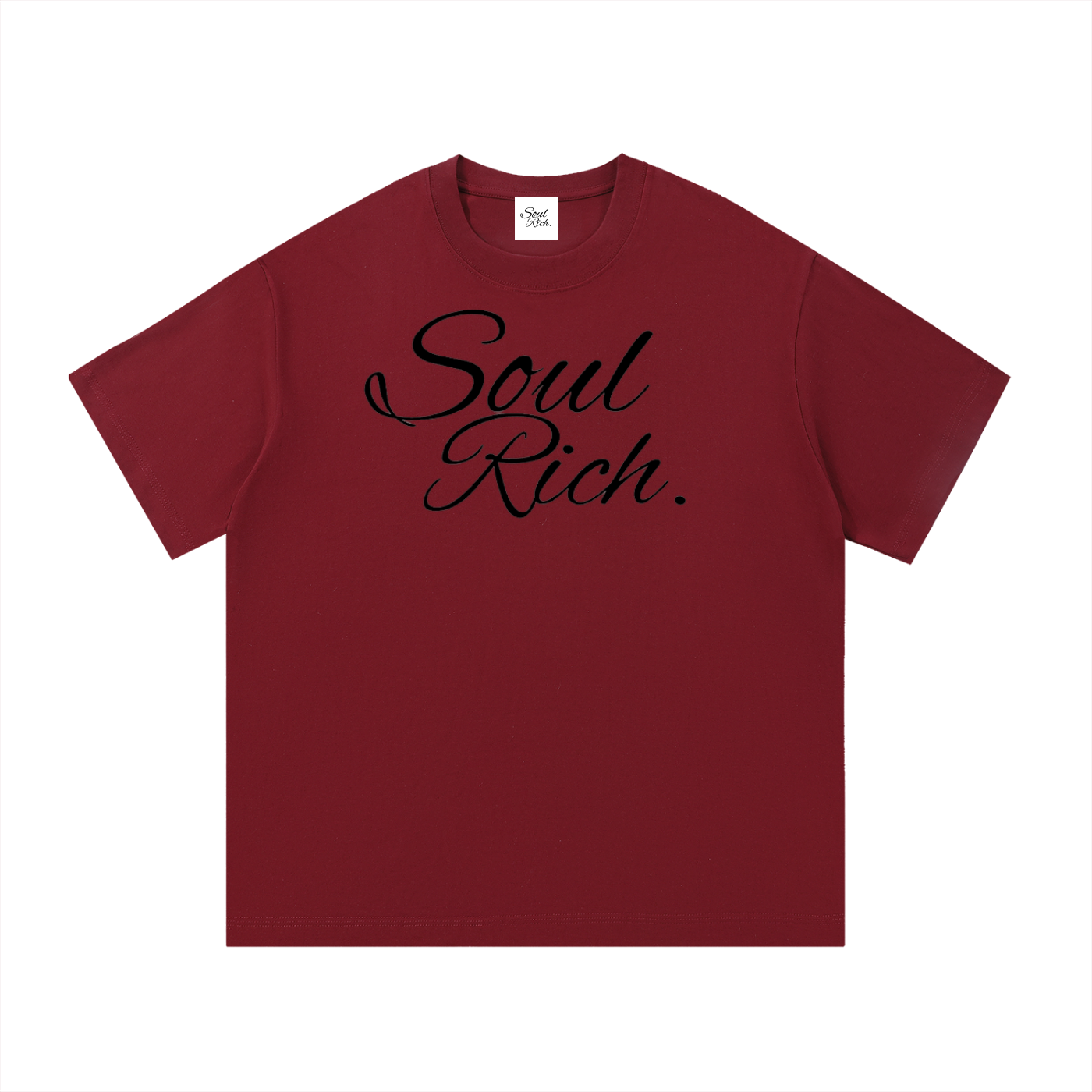 SOUL RICH Essential Cotton T-Shirt