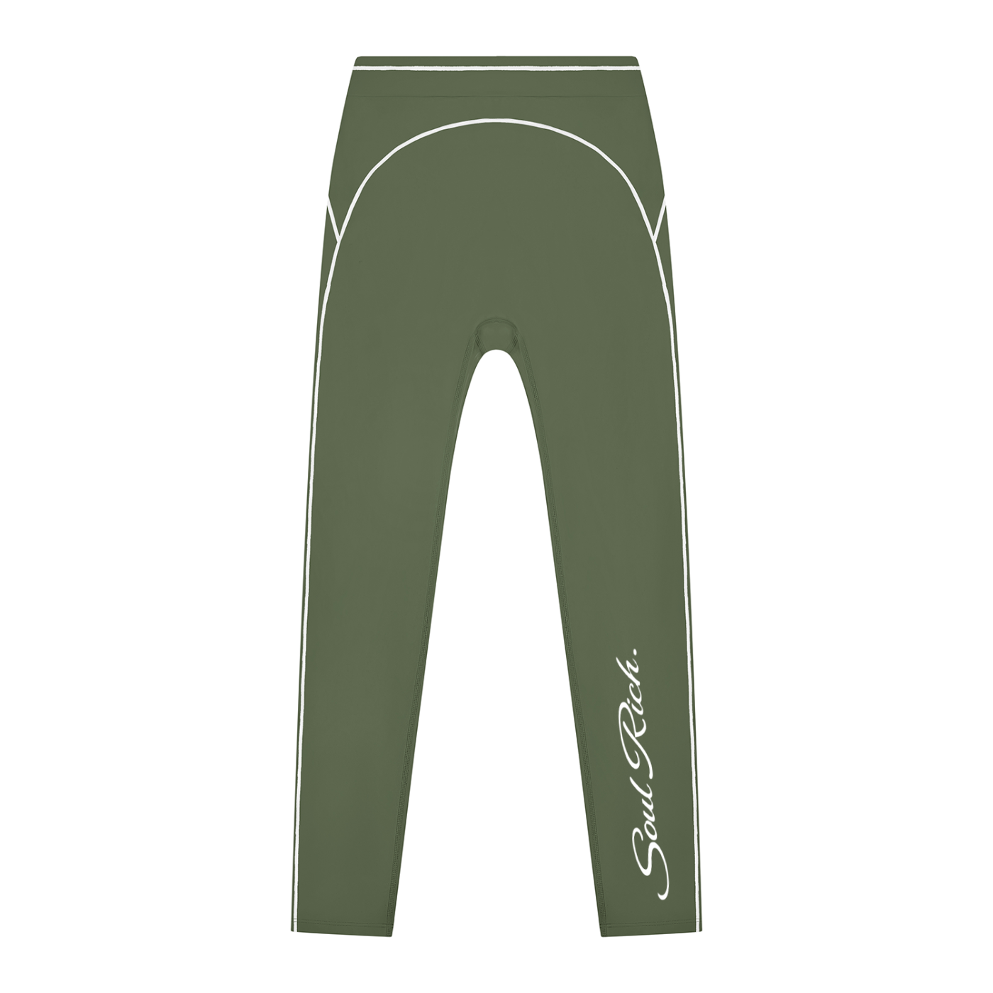 SOUL RICH Women's High Rise Topstitching Leggings