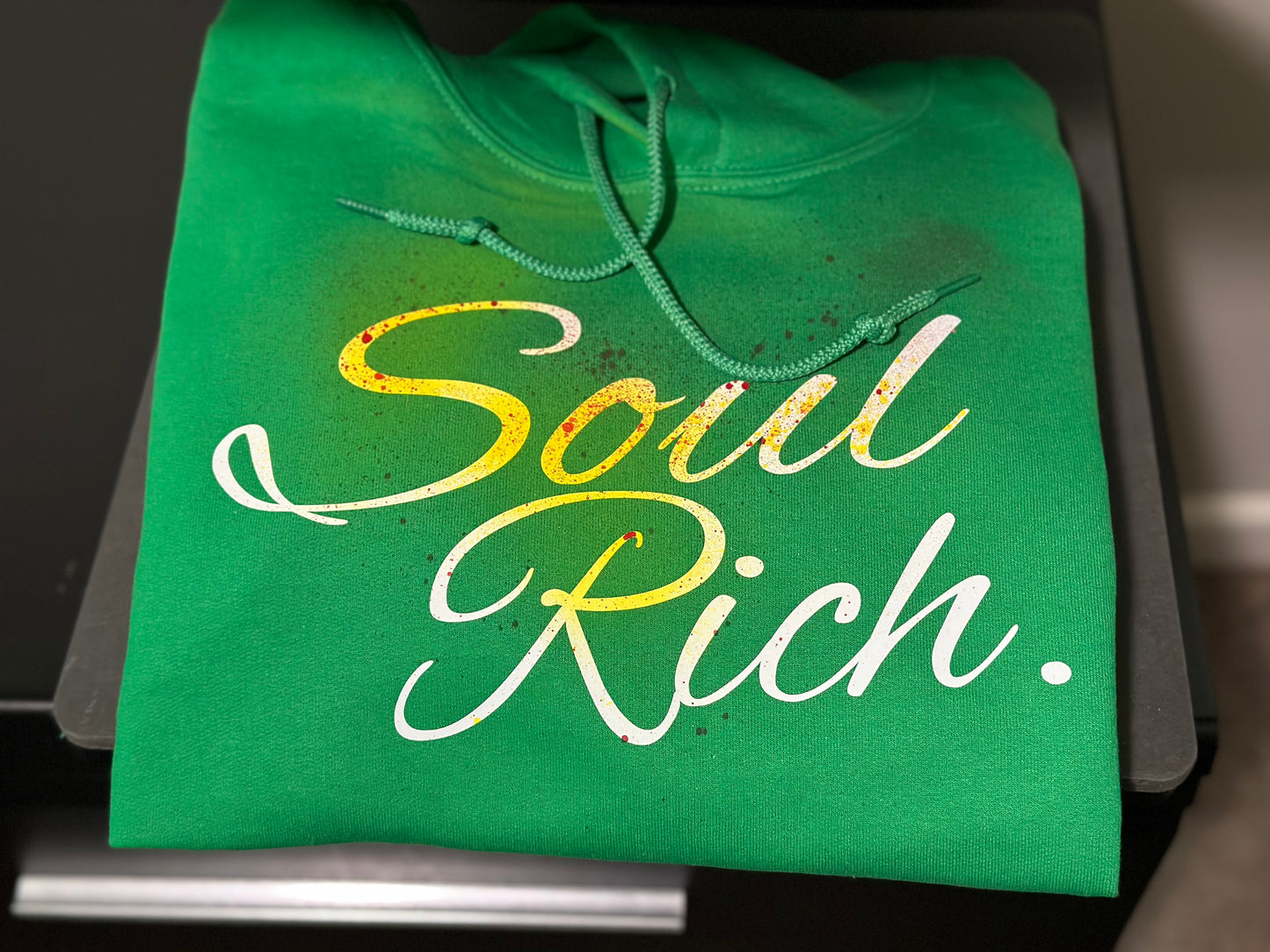 CUSTOM LUCKY GREEN SOUL RICH LLC HOODIE (Limited Edition)