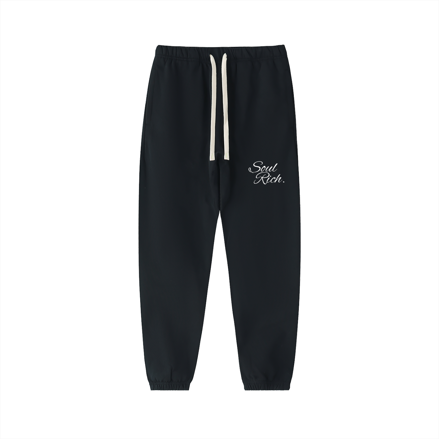 SOUL RICH Essential Heavyweight 100% Premium Cotton Sweatpants