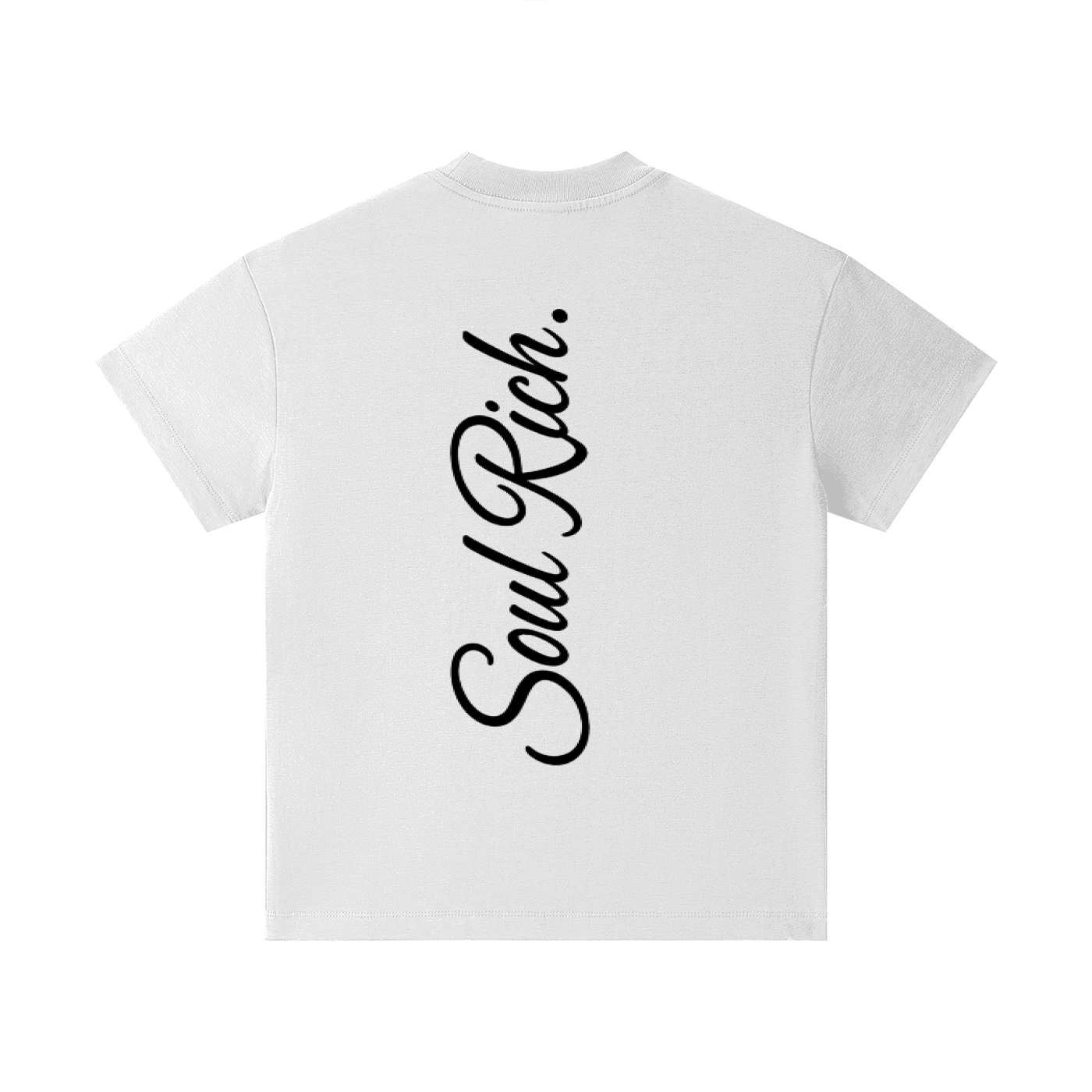 SOUL RICH Pure Cotton Essential Kids T-Shirt Rich in Spirit,Rich in life