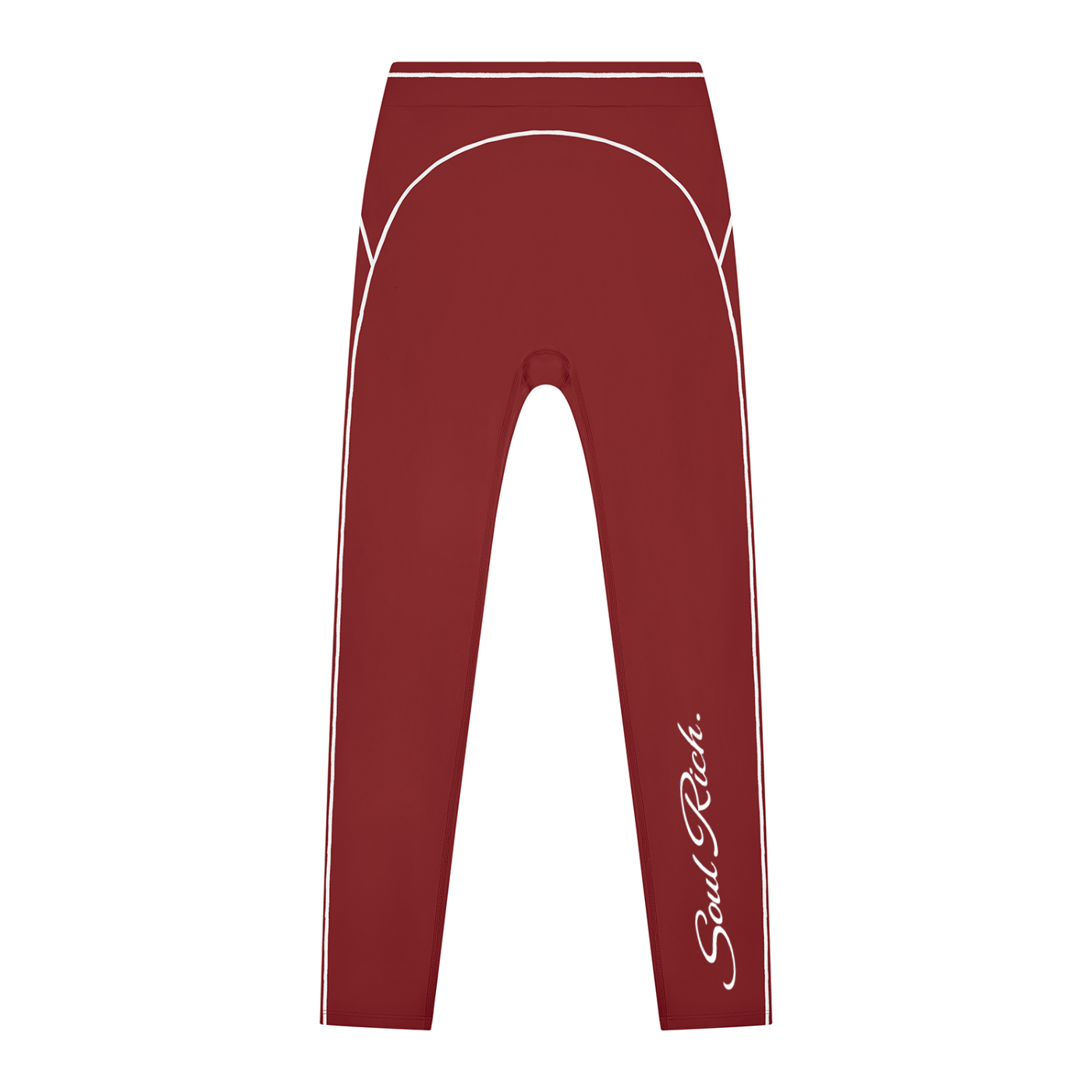 SOUL RICH Women's High Rise Topstitching Leggings