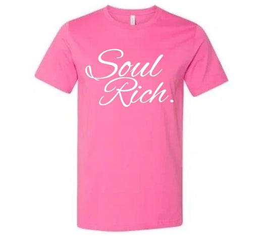 Pink and White Luxury T-Shirt