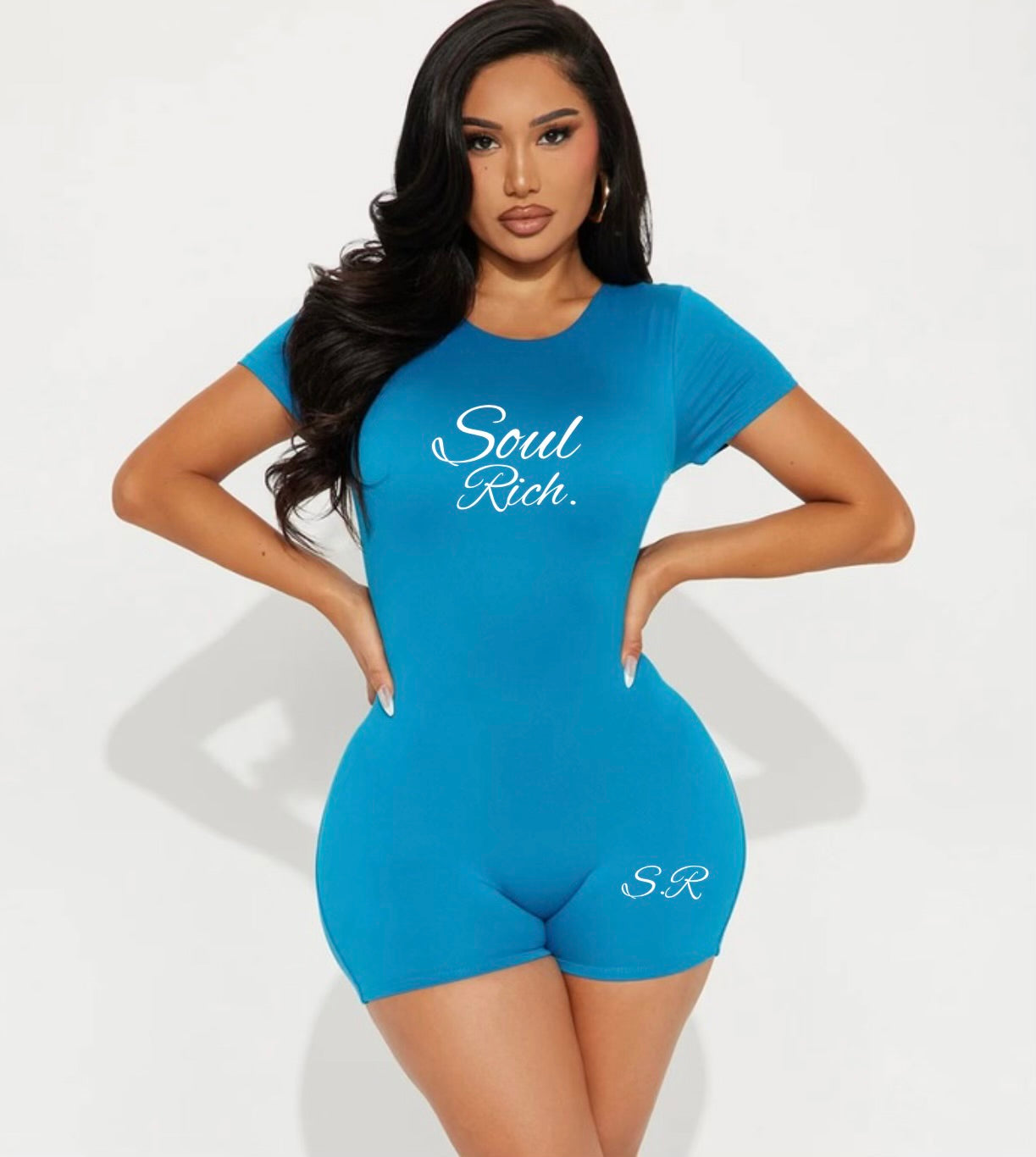 AQUA BLUE SOUL RICH LLC WOMENS ROMPER