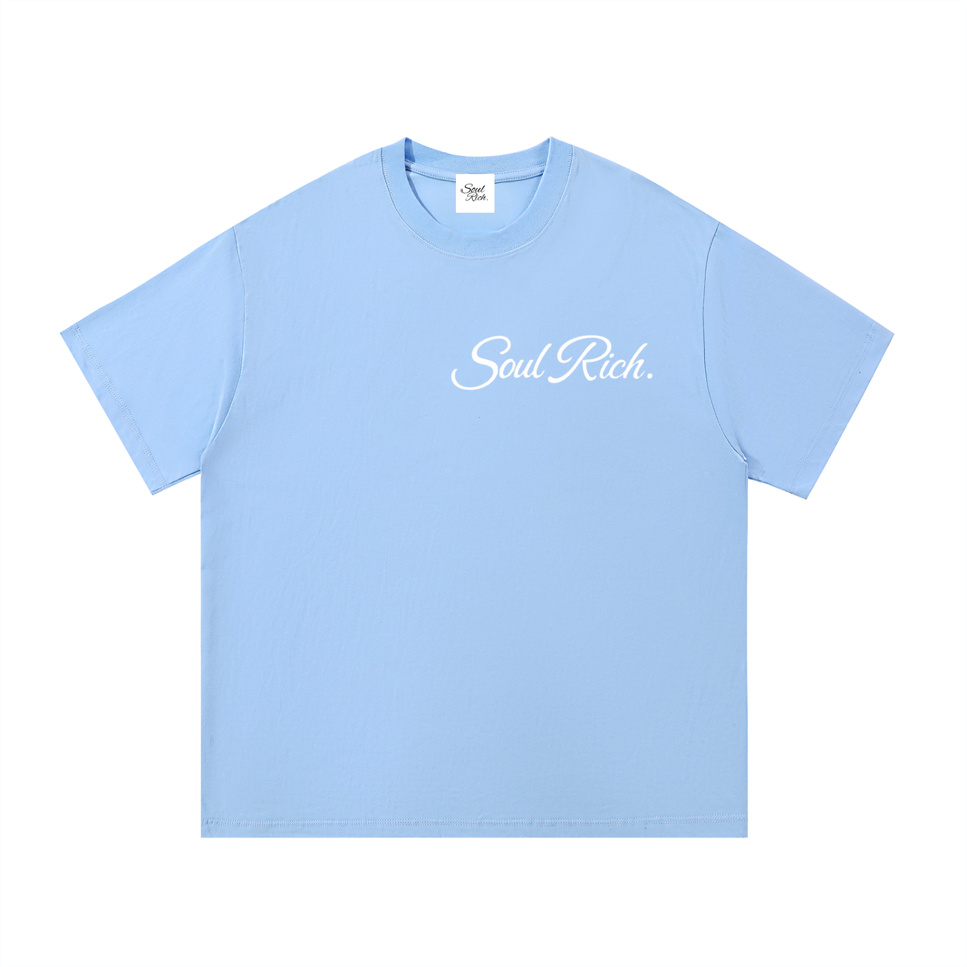 SOUL RICH Essential Cotton T-Shirts 100% Premium Cotton
