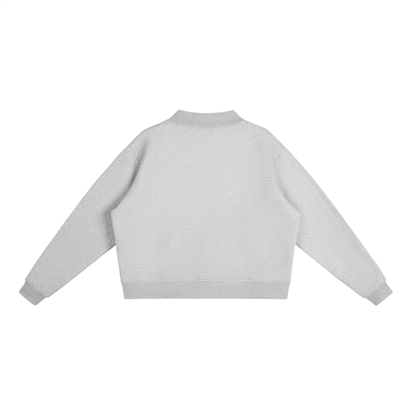 SOUL RICH  Women's Essential Fleece Mock-Neck Crew Sweatshirt