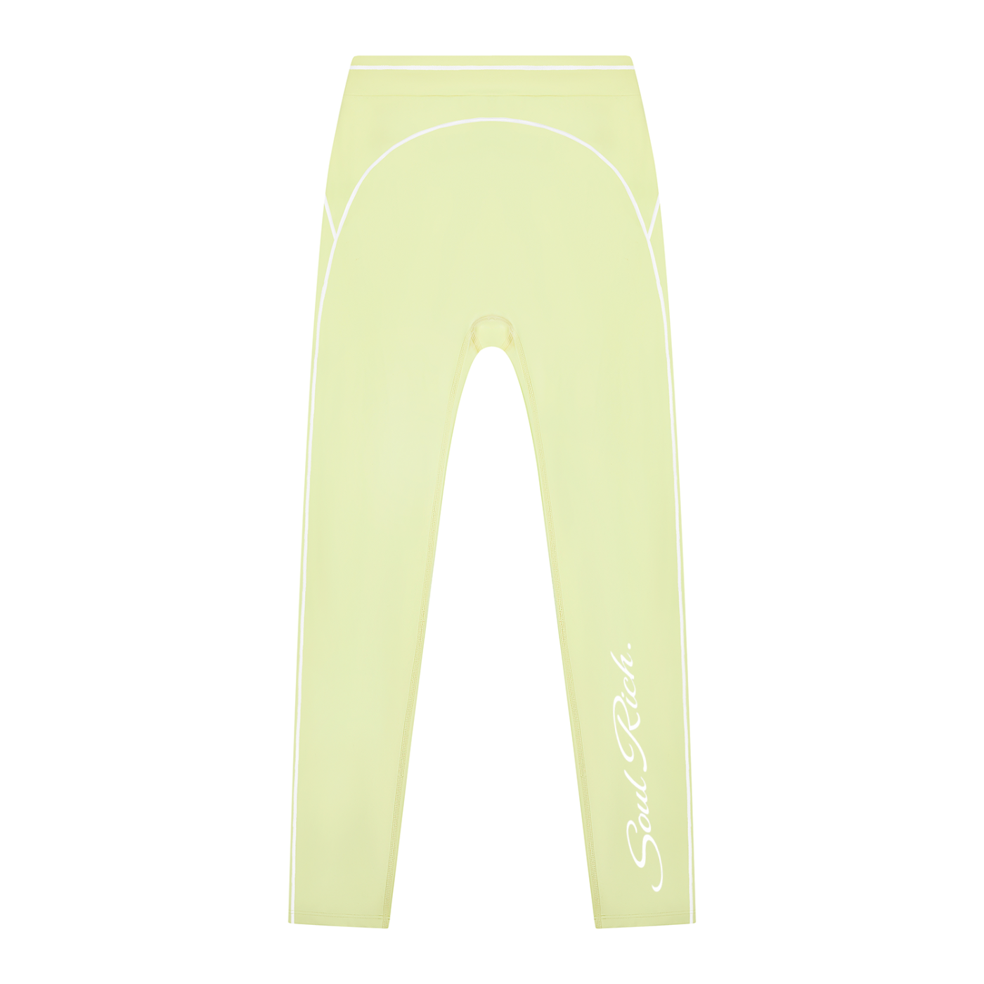 SOUL RICH Women's High Rise Topstitching Leggings