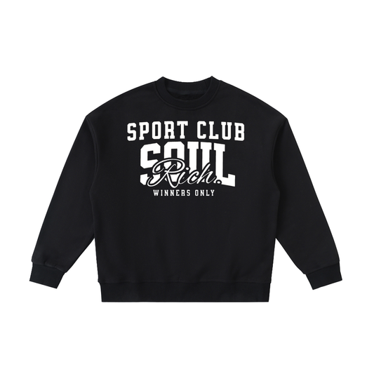 SOUL RICH “Essential Fleece Kids Crewneck Sweatshirt” Limited Edition