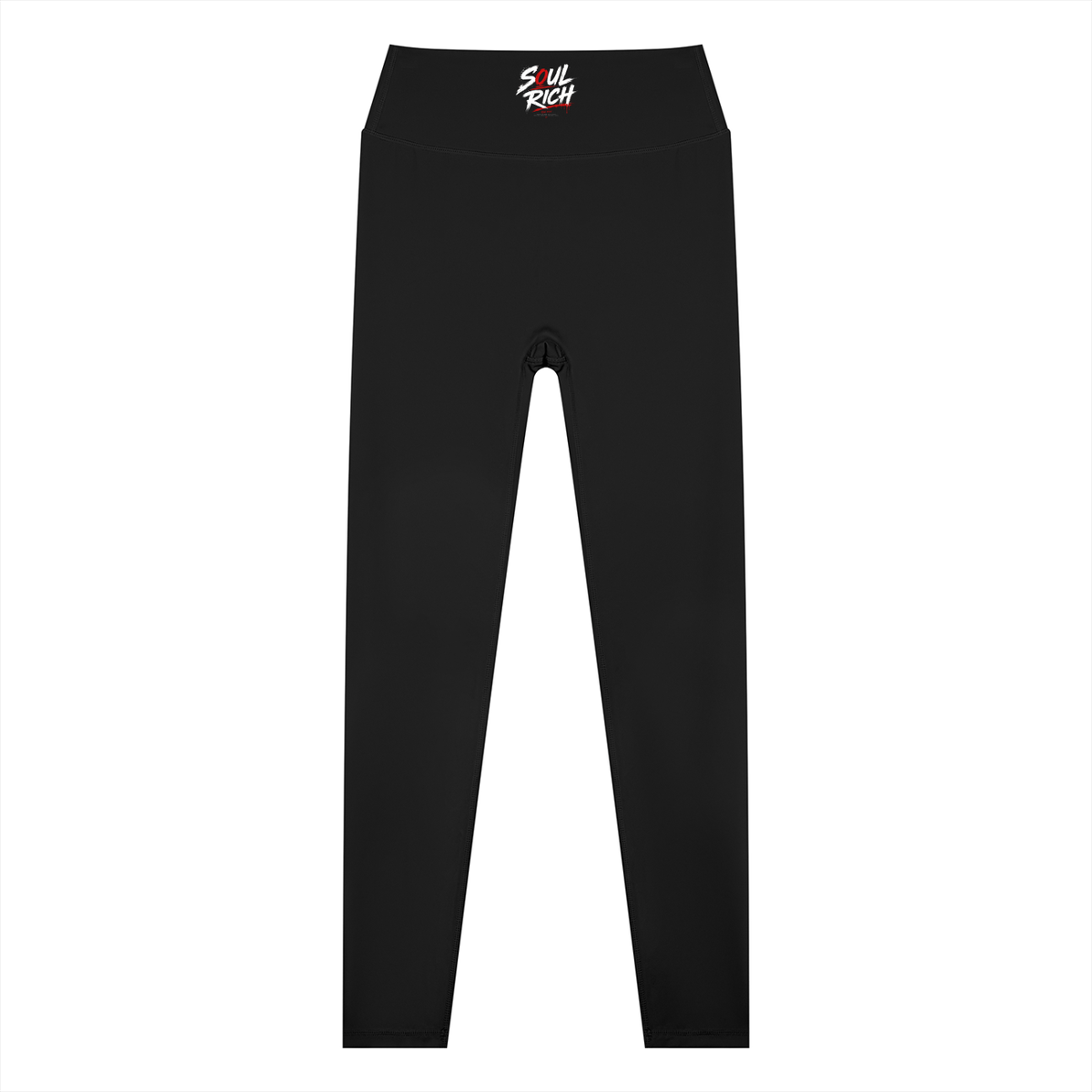 SOUL RICH Black Women’s Cropped Yoga Jacket & Pants Set