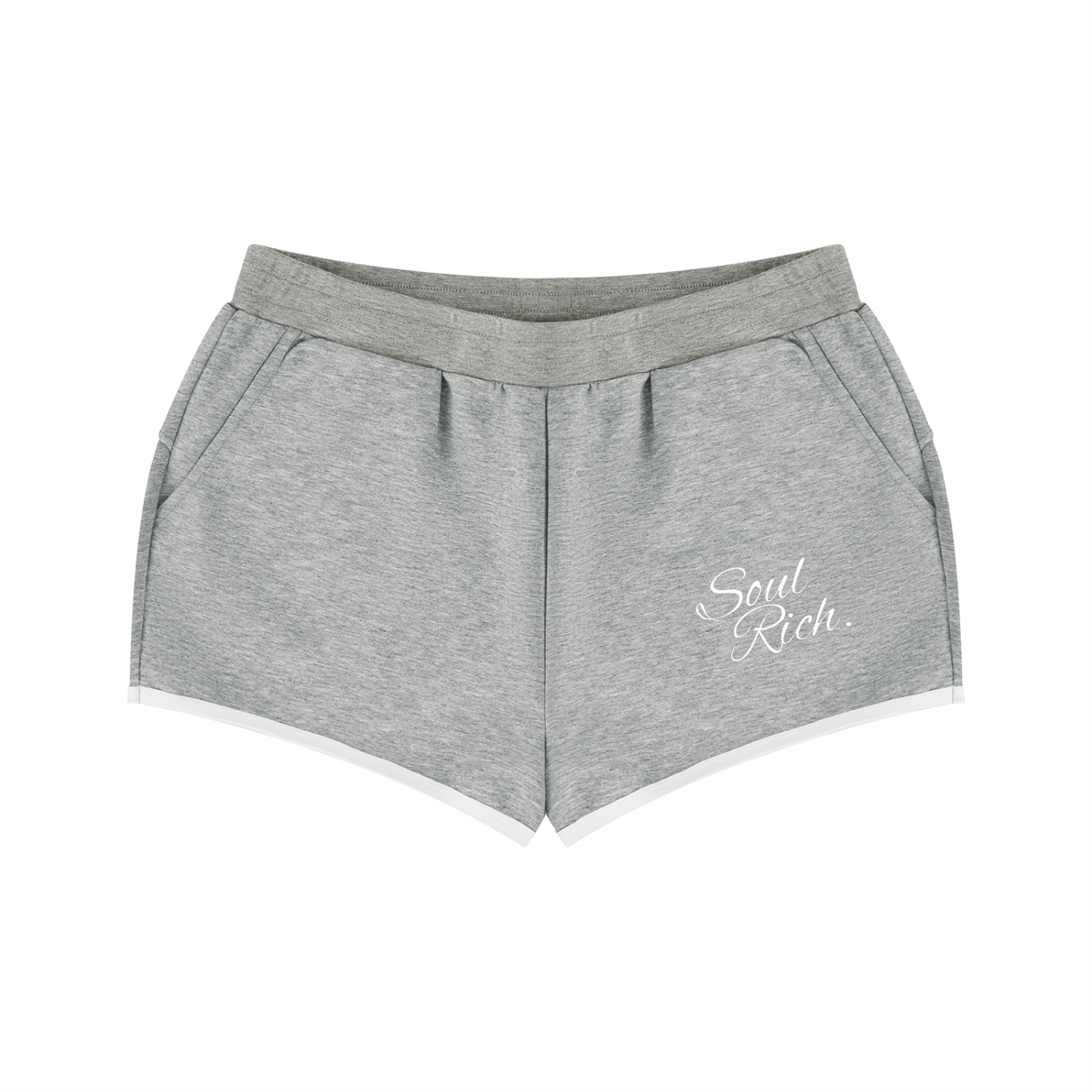 SOUL RICH Women's Retro Contrast Binding Shorts
