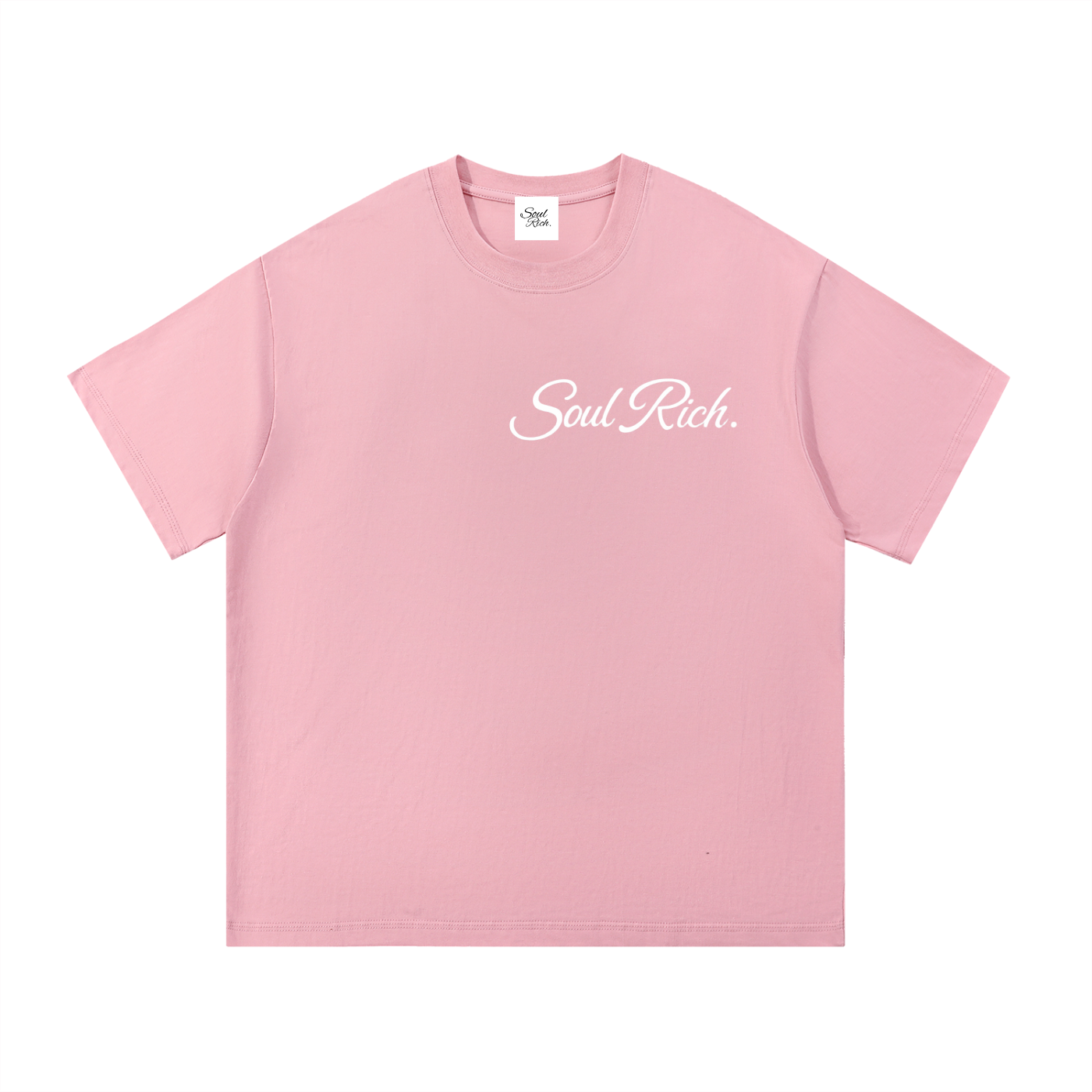 SOUL RICH Essential Cotton T-Shirts 100% Premium Cotton