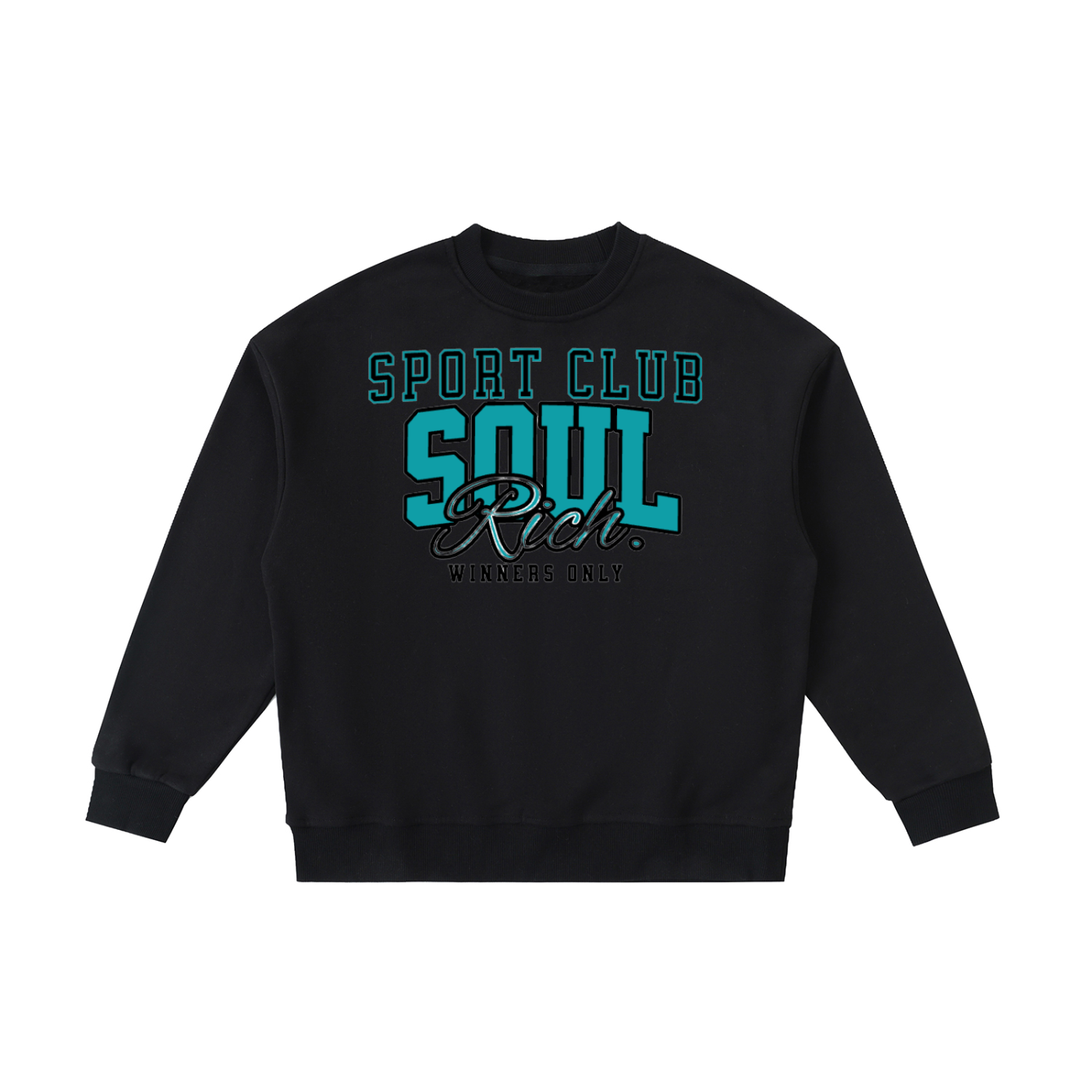 SOUL RICH “Essential Fleece Kids Crewneck Sweatshirt” Limited Edition