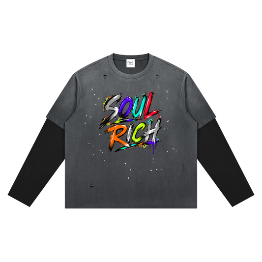 Distressed,Vintage,Rockstar