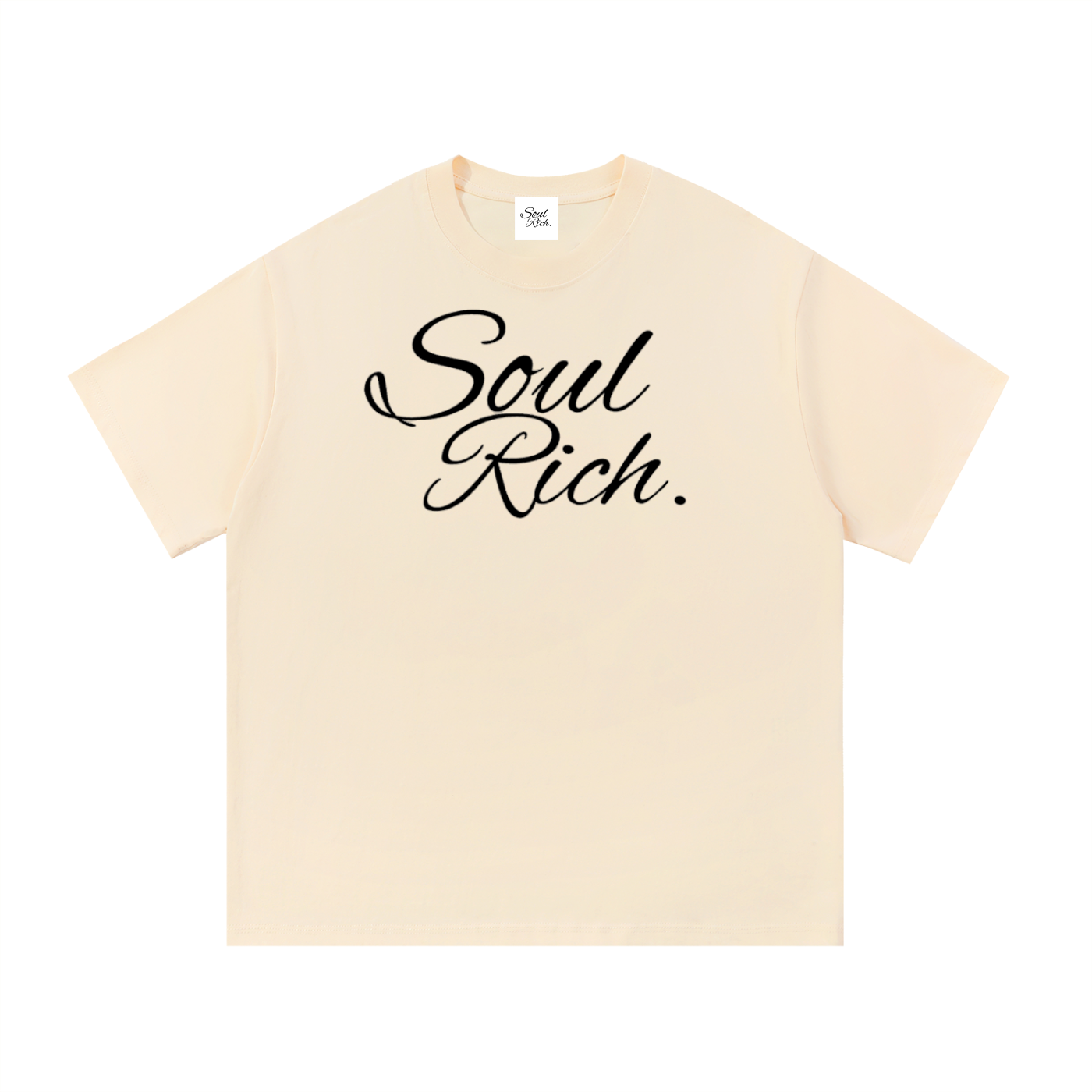 SOUL RICH Essential Cotton T-Shirt