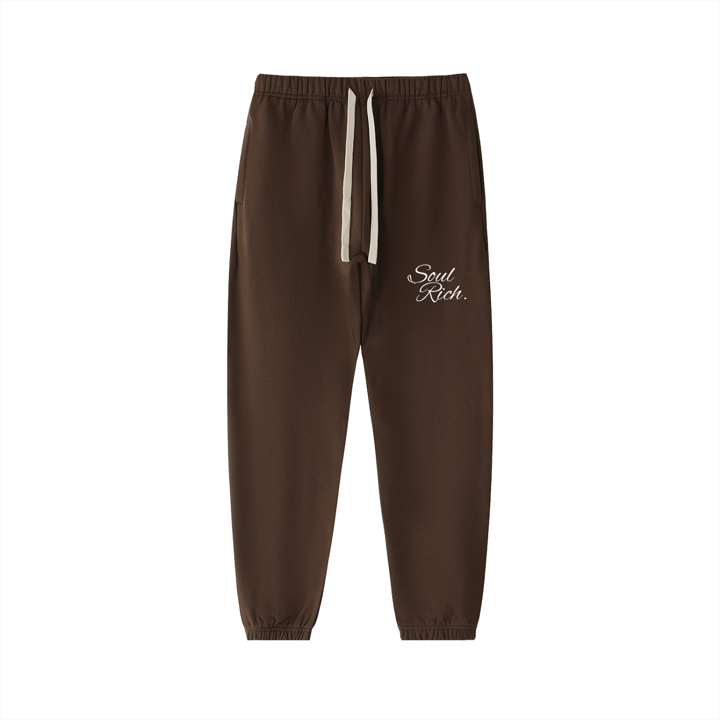 SOUL RICH Essential Heavyweight 100% Premium Cotton Sweatpants