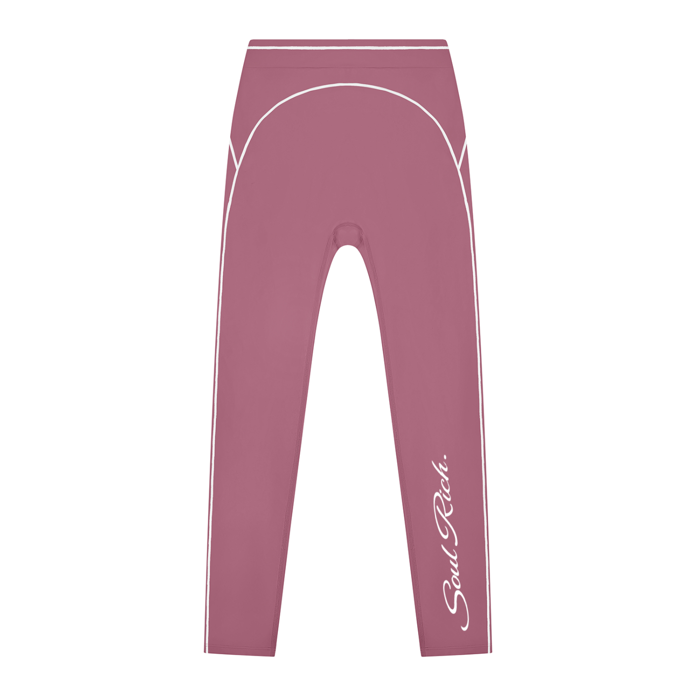 SOUL RICH Women's High Rise Topstitching Leggings